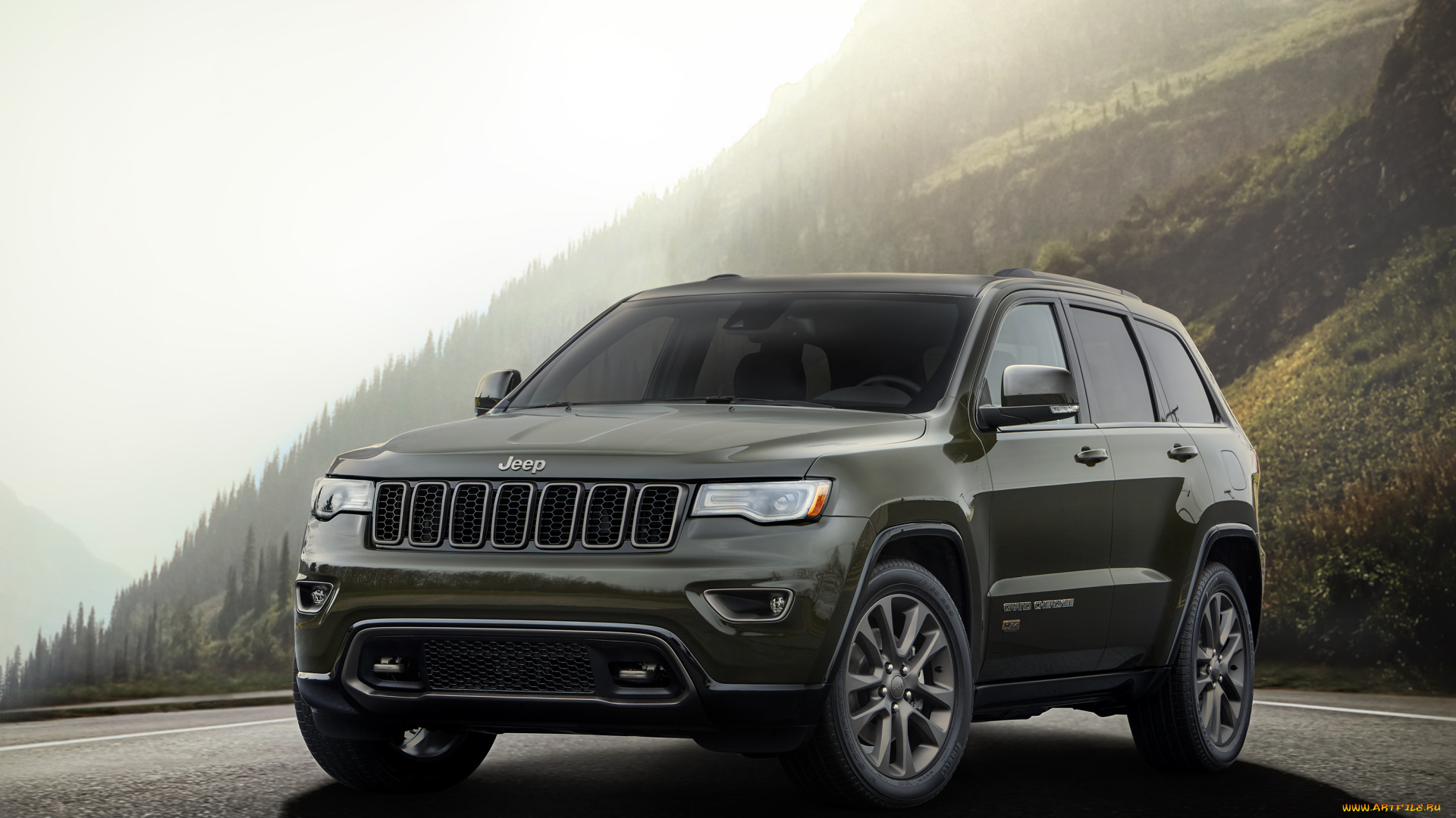 автомобили, jeep, cherokee, grand, 2016г, wk2, 75th, anniversary