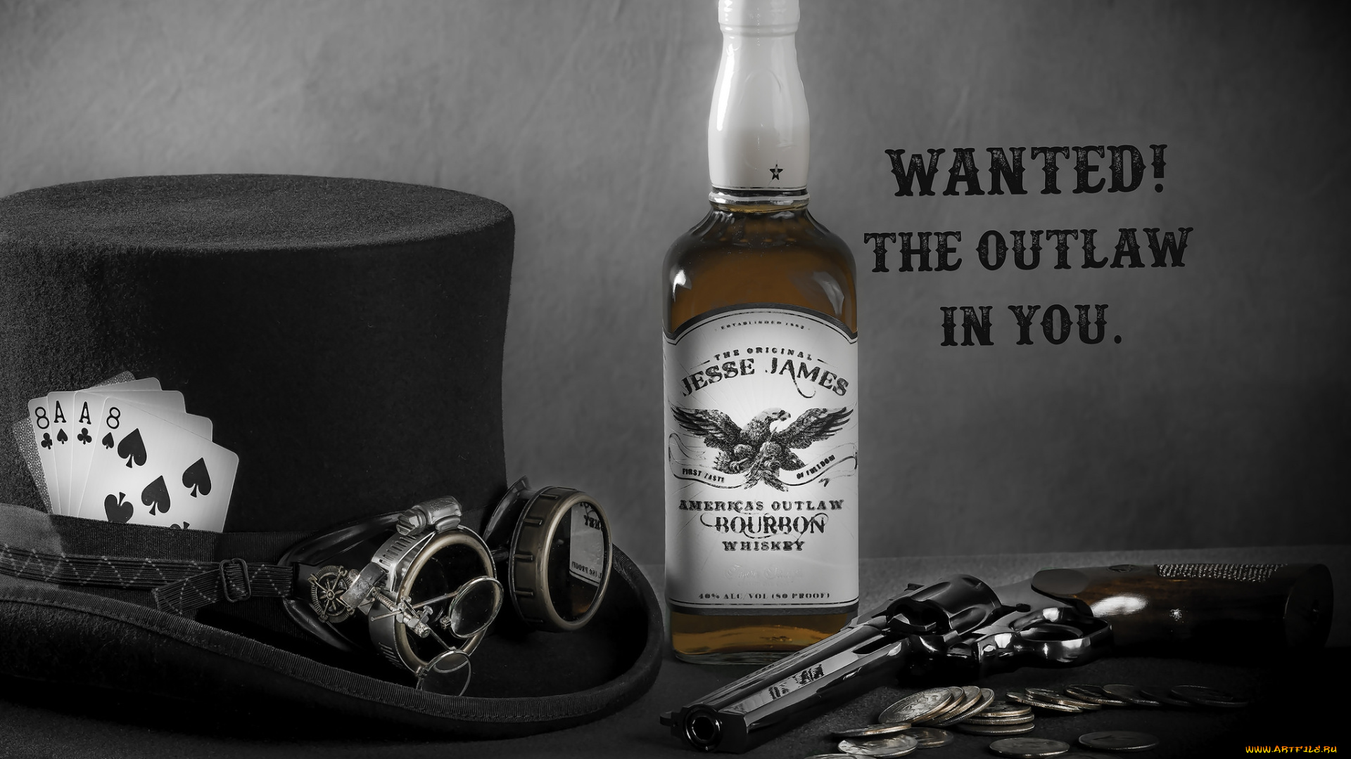 бренды, бренды, напитков, , разное, револьвер, шляпа, виски