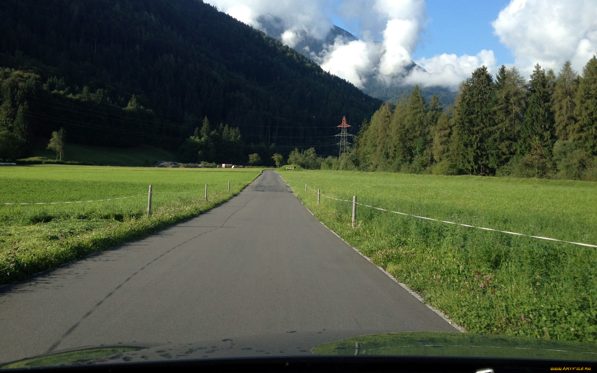 природа, дороги, шоссе