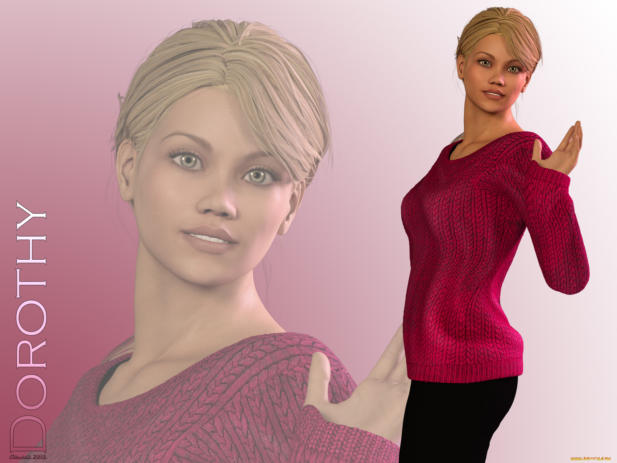 3д, графика, люди, , people, девушка, фон, взгляд