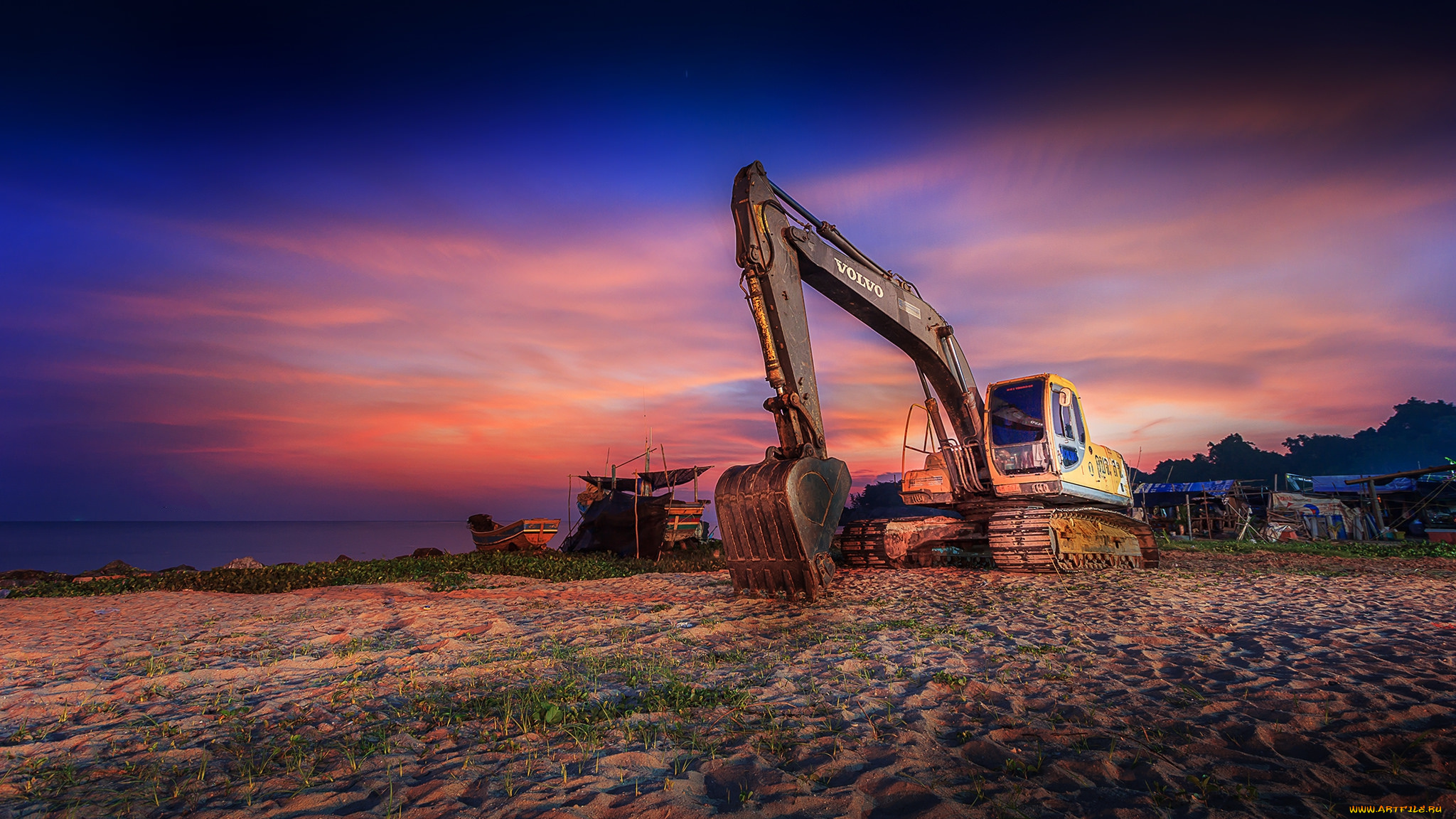 техника, экскаваторы, экскаватор