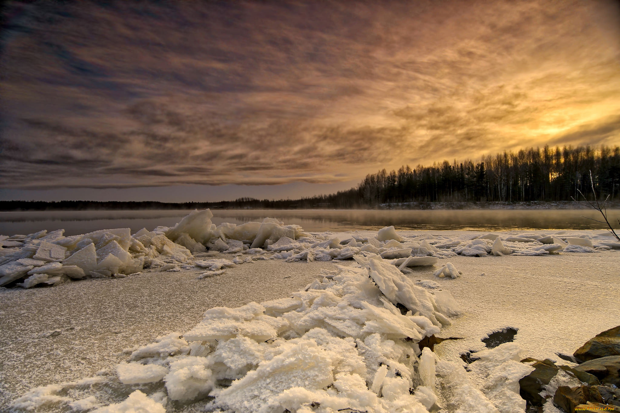 природа, восходы, закаты, рассвет