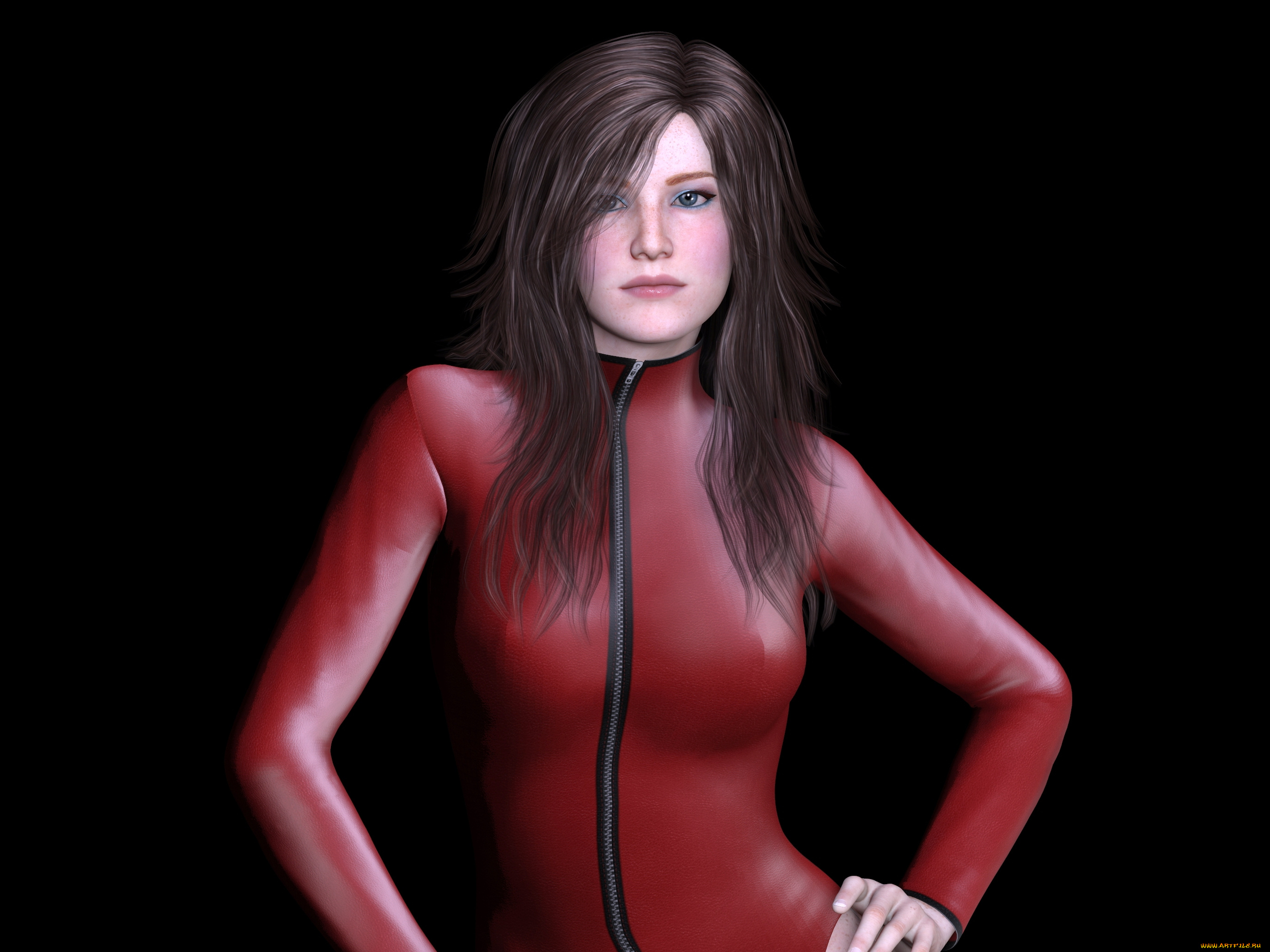 3д, графика, люди, , people, девушка, взгляд, фон