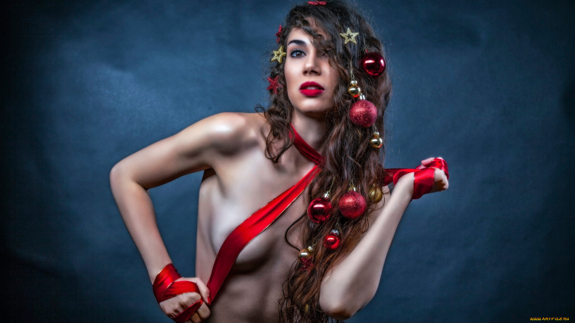 девушки, -unsort, , креатив, звездочки, шарики, праздник