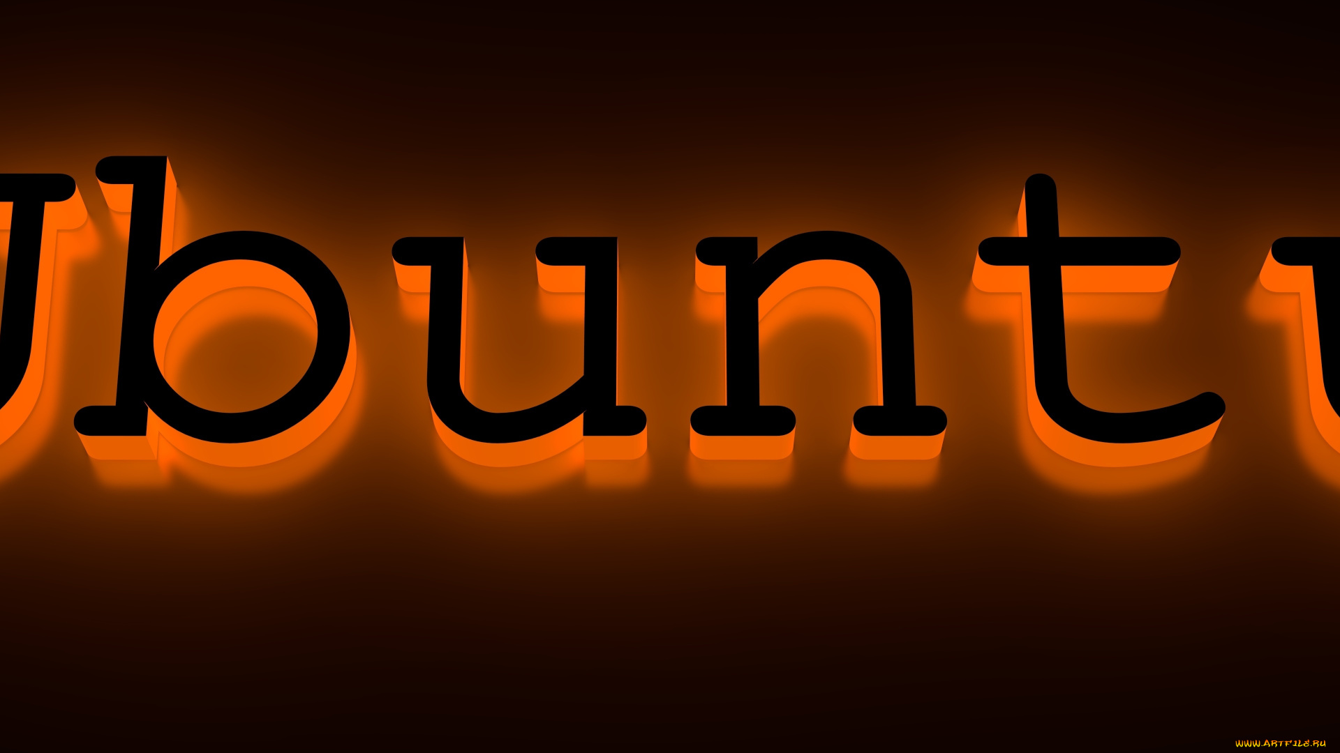 компьютеры, ubuntu, linux, логотип, фон