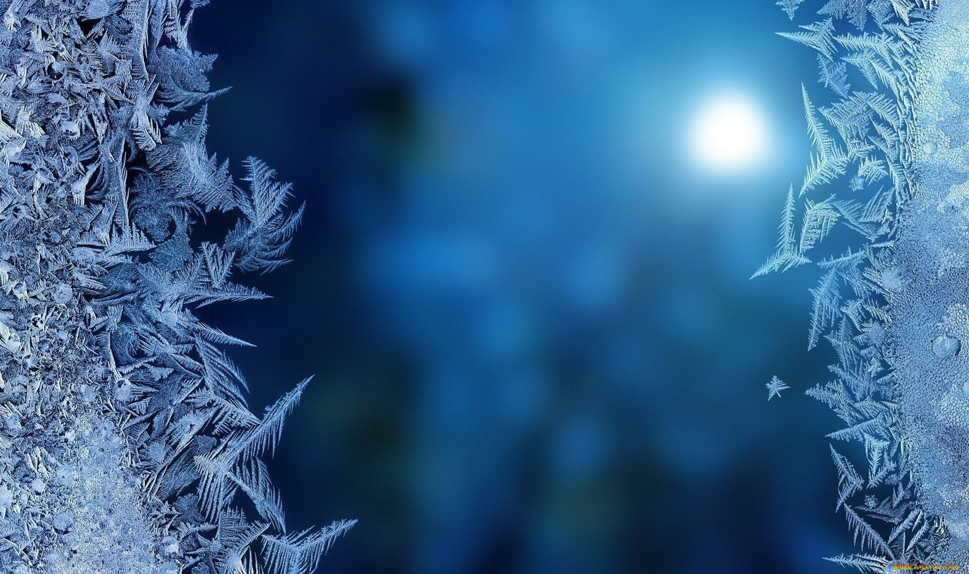 природа, макро, стекло, узор, мороз, изморозь