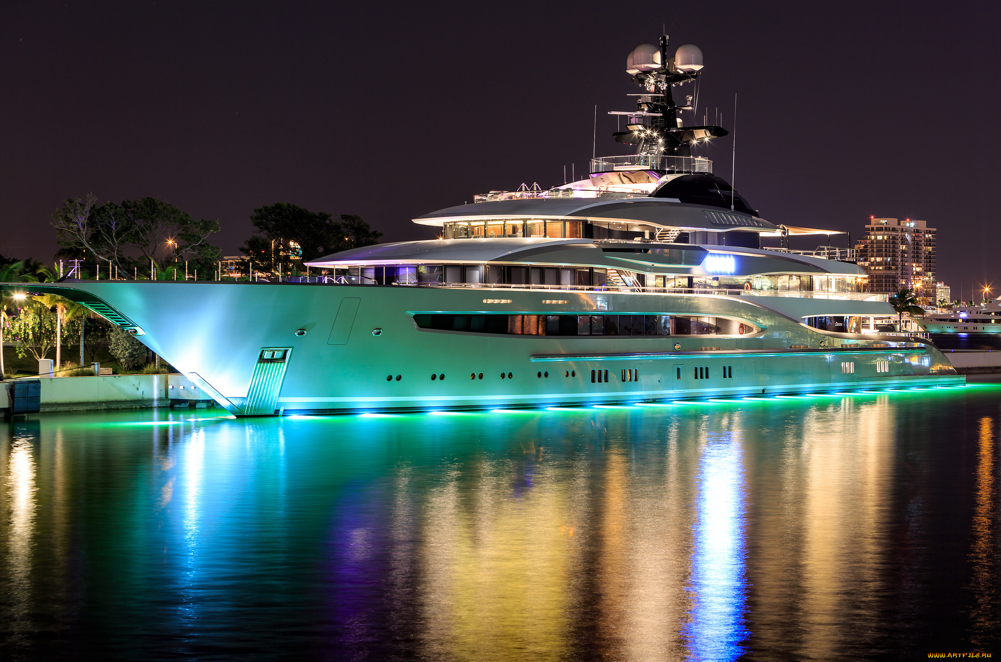 kismet, yacht, -, miami, корабли, Яхты, суперяхта