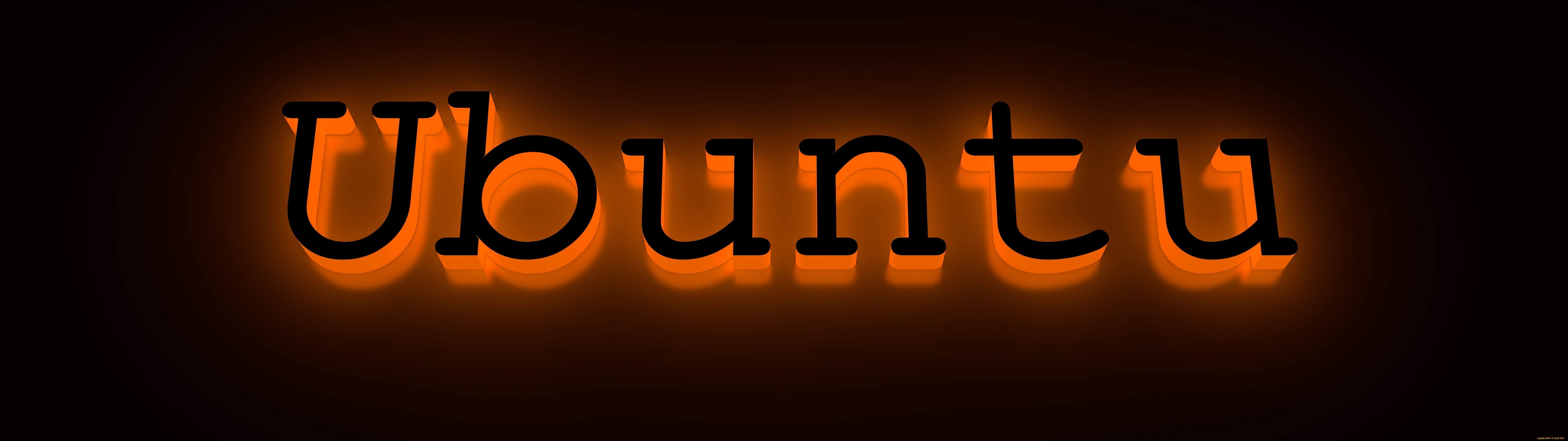 компьютеры, ubuntu, linux, логотип, фон