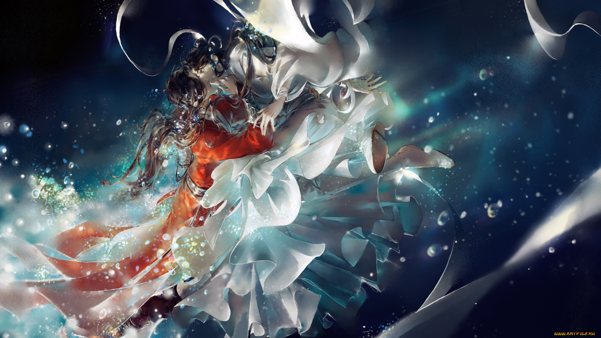 аниме, tian, guan, ci, fu, благословение, небожителей, tian, guan, ci, fu, мосян, тунсю