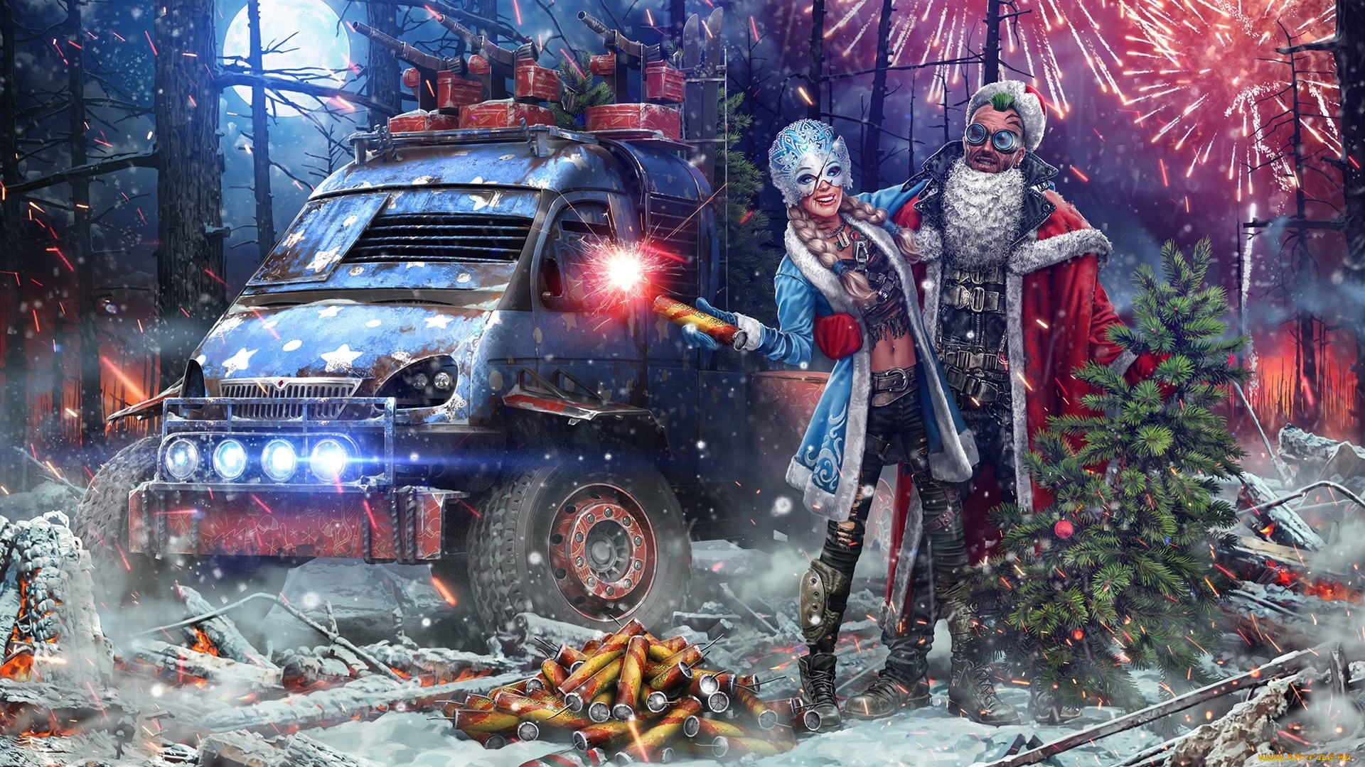 crossout, видео, игры, happy, new, year, sergey, kondratovich
