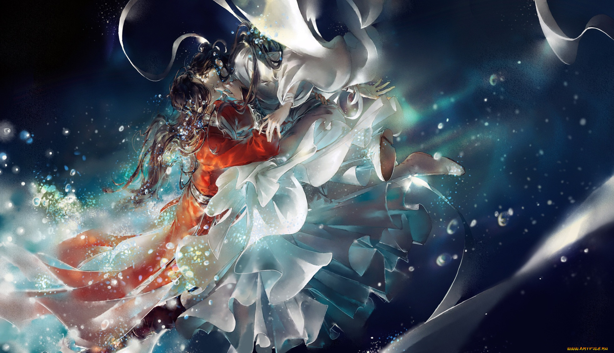 аниме, tian, guan, ci, fu, благословение, небожителей, tian, guan, ci, fu, мосян, тунсю