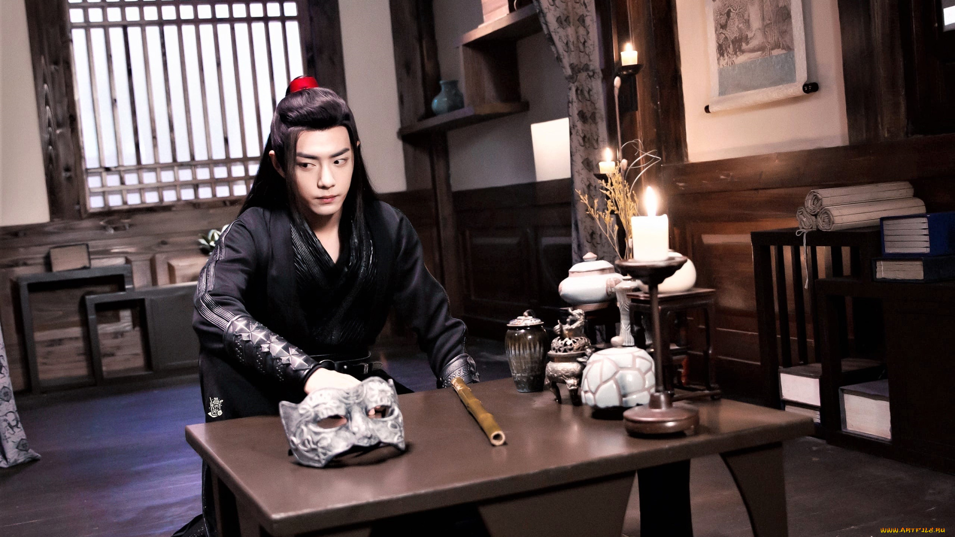 кино, фильмы, the, untamed, вэй, усянь, флейта, маска, стол