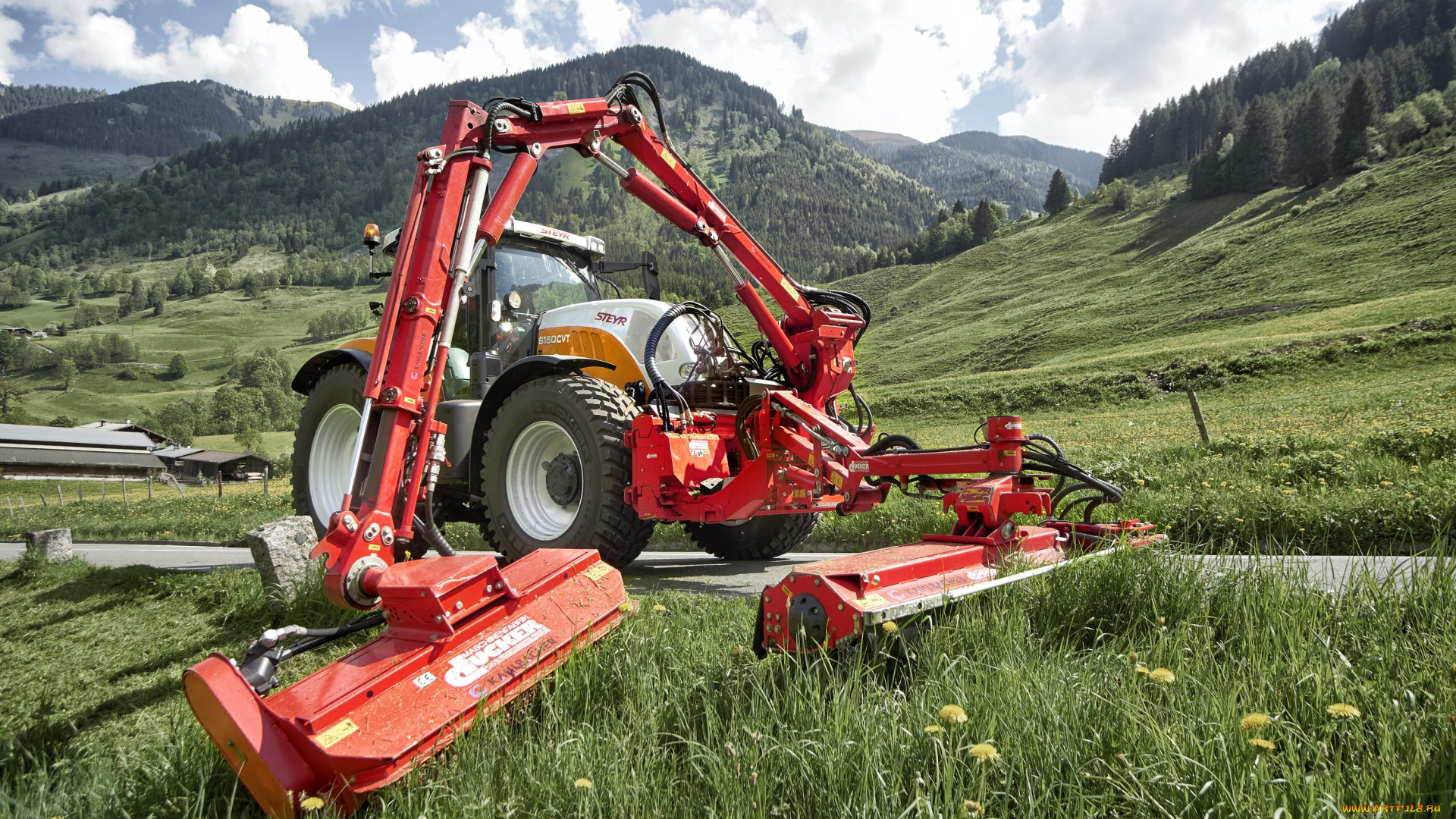 техника, тракторы, steyr