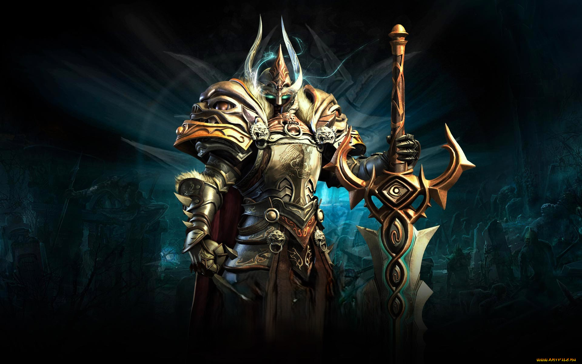 видео, игры, mummy, online, монстр, рыцарь, латы, меч