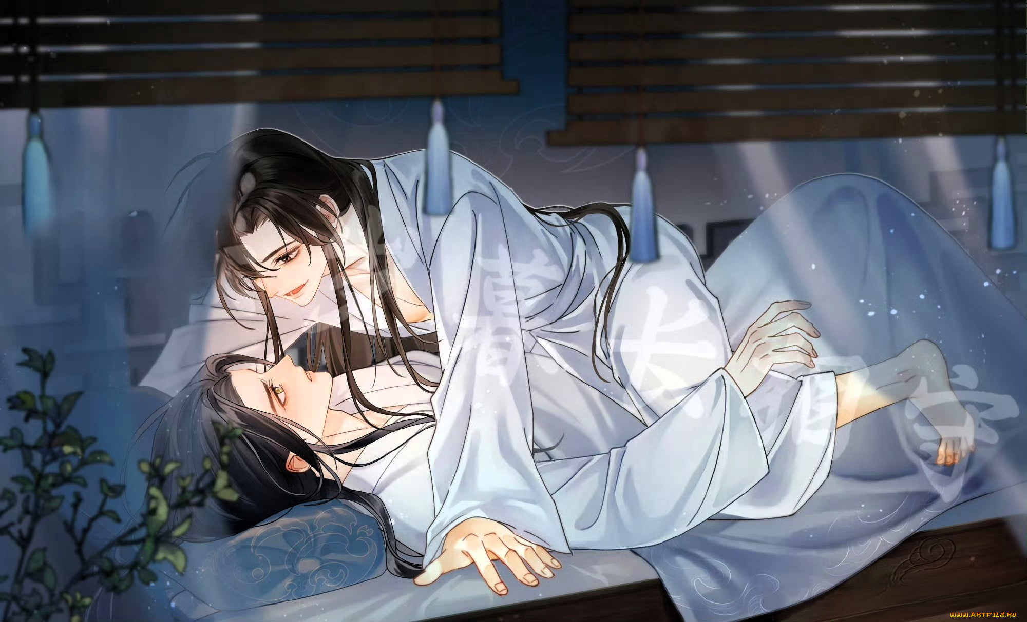 аниме, mo, dao, zu, shi, лань, ванцзы, вэй, усянь, жалюзи