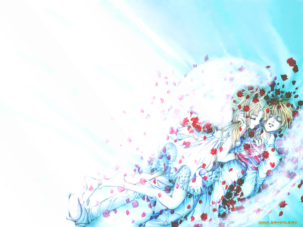 аниме, angel, sanctuary