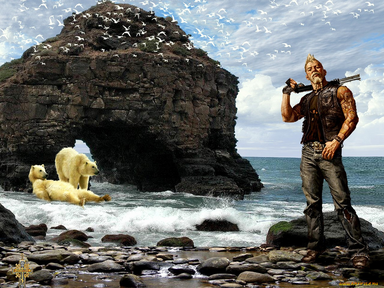 hunter, фэнтези, люди