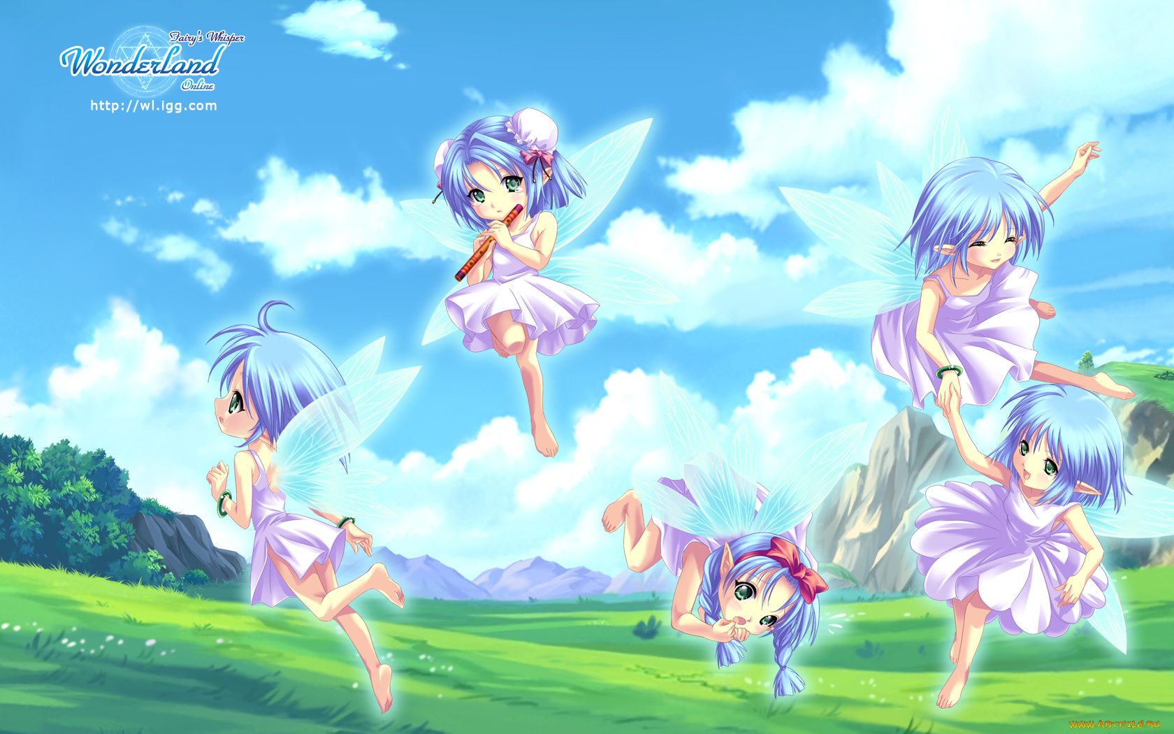 аниме, wonderland