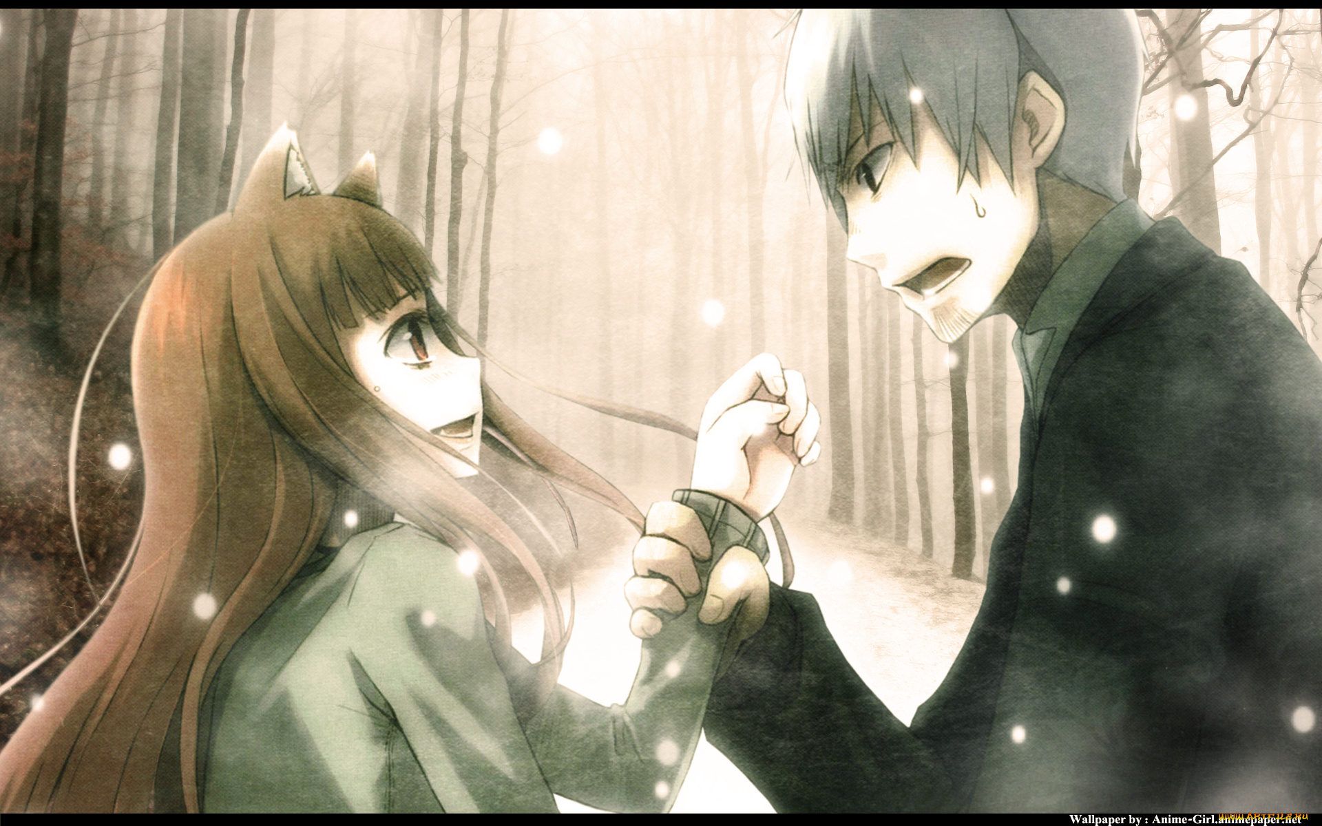 аниме, spice, and, wolf