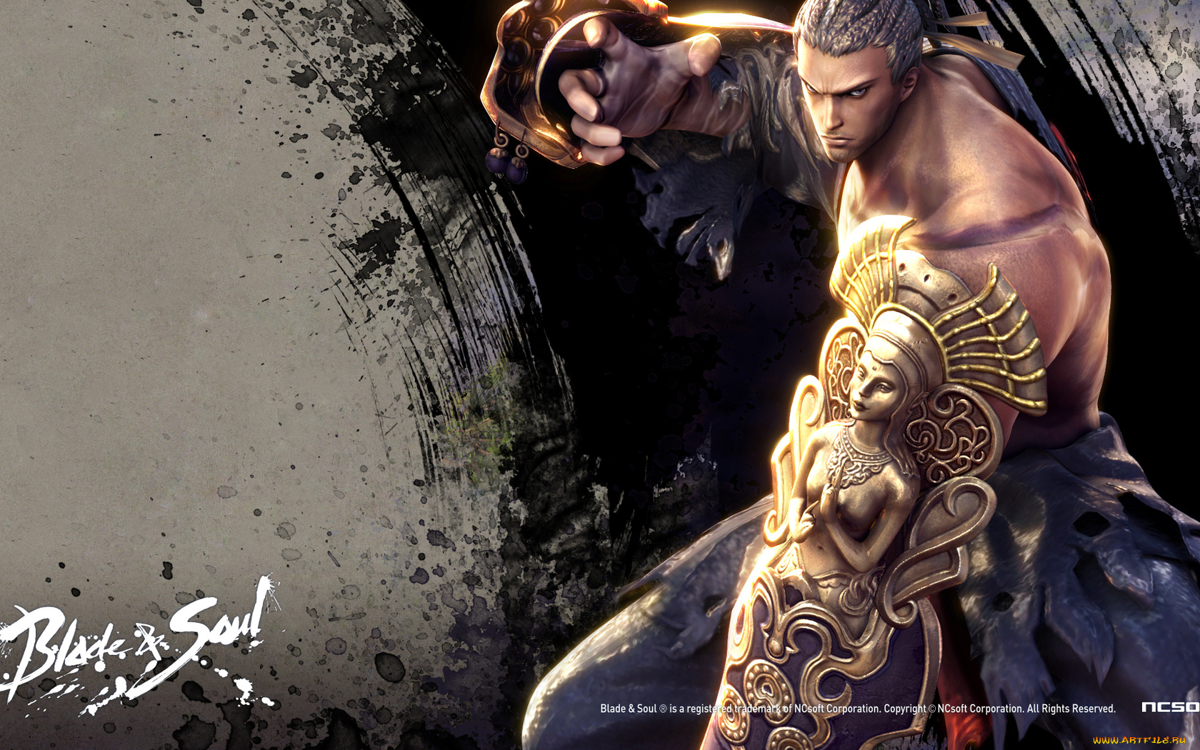 видео, игры, blade, and, soul, меч, и, душа