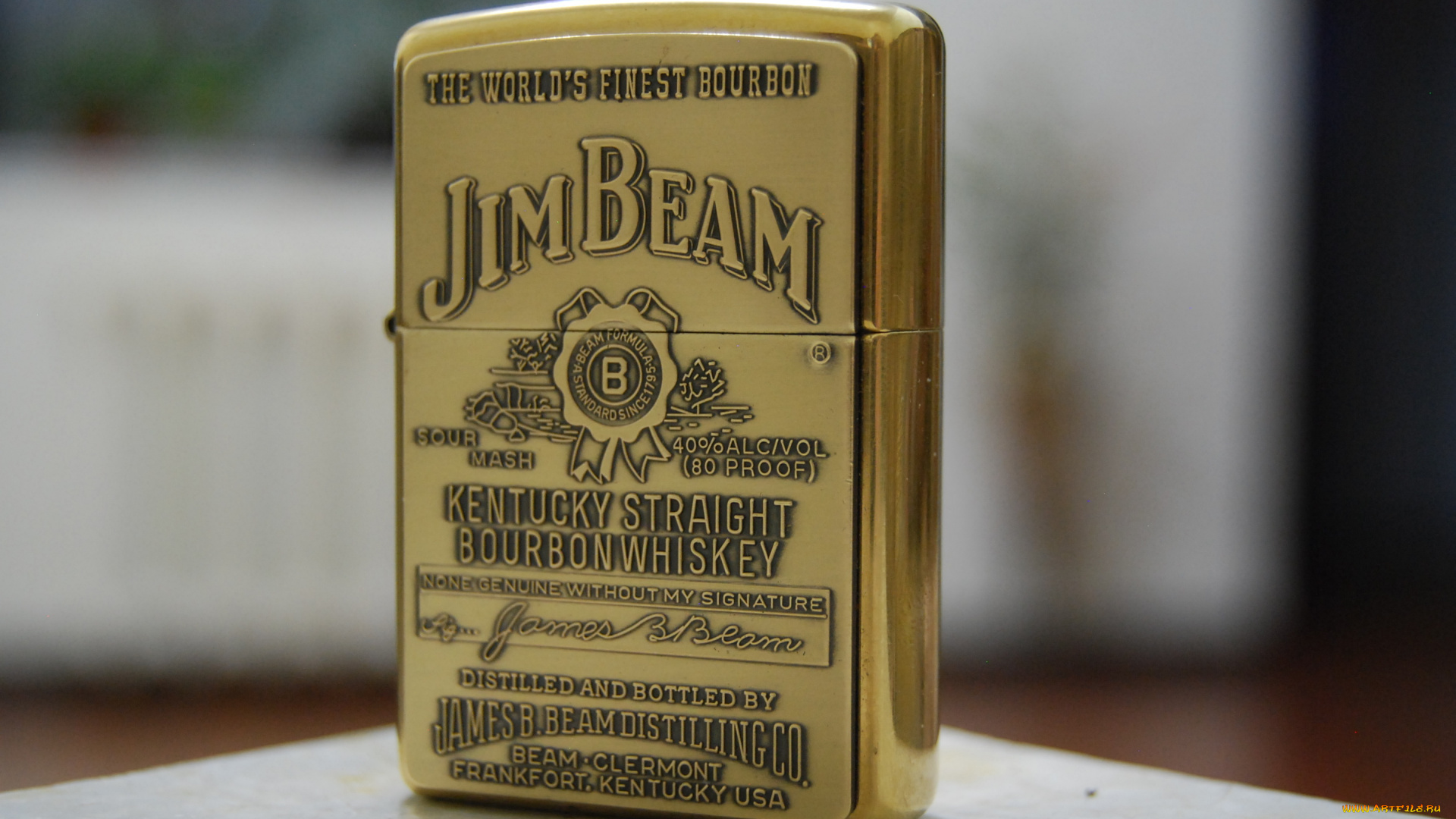 бренды, jim, beam, zippo, зажигалка, крупный, план