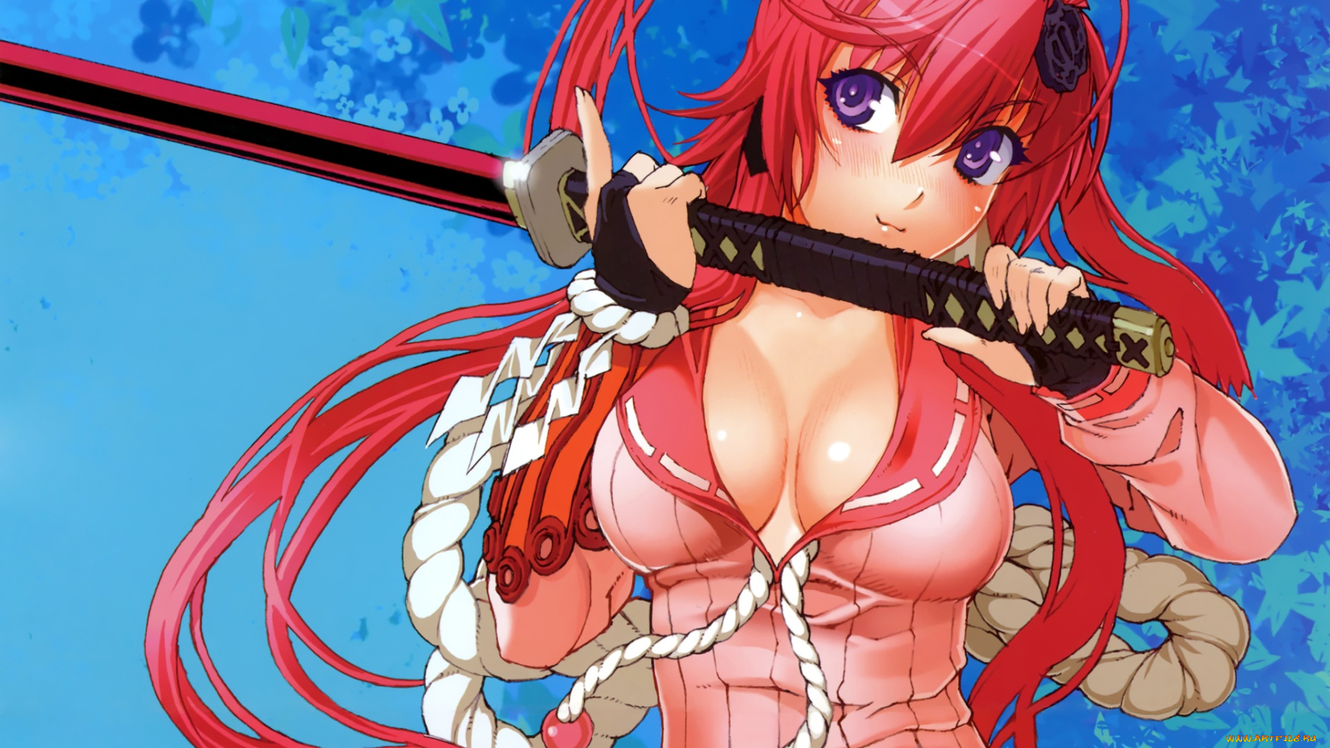 samurai, girls, аниме, дзюбэй, Ягю