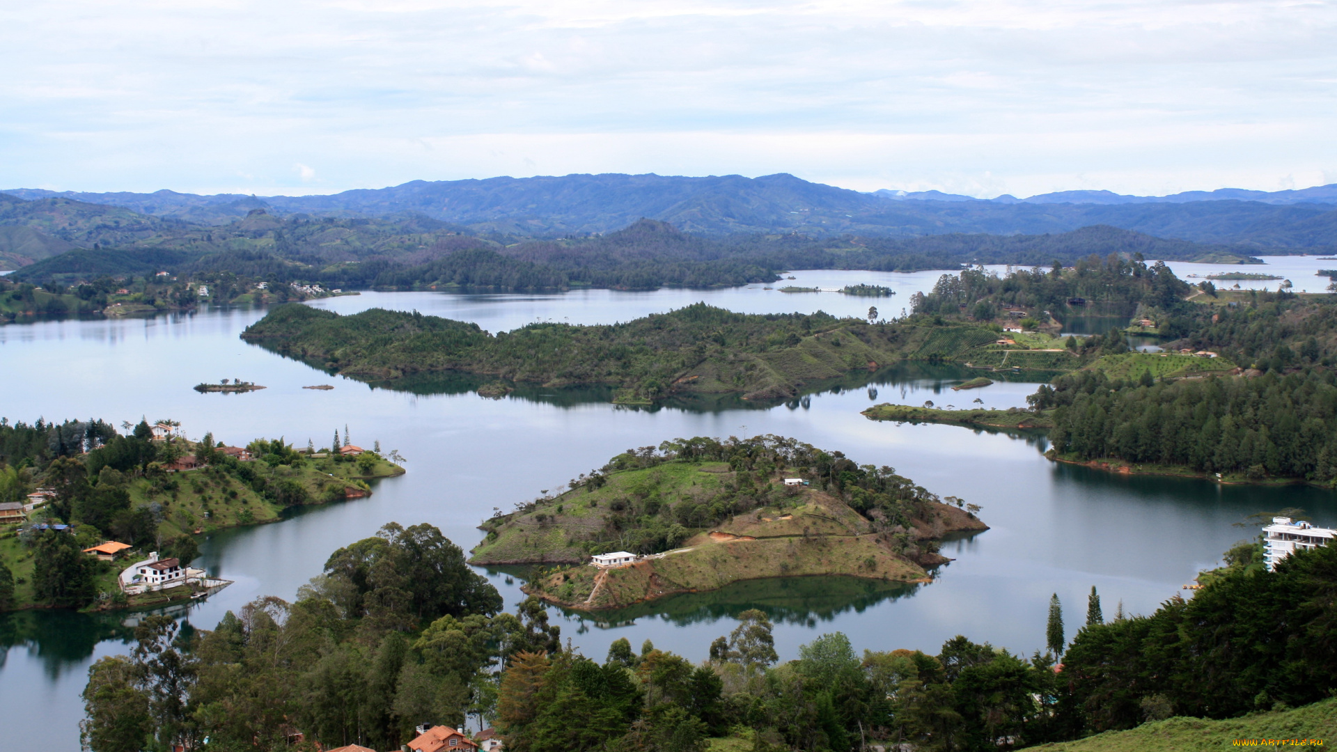 guatape, colombia, природа, реки, озера