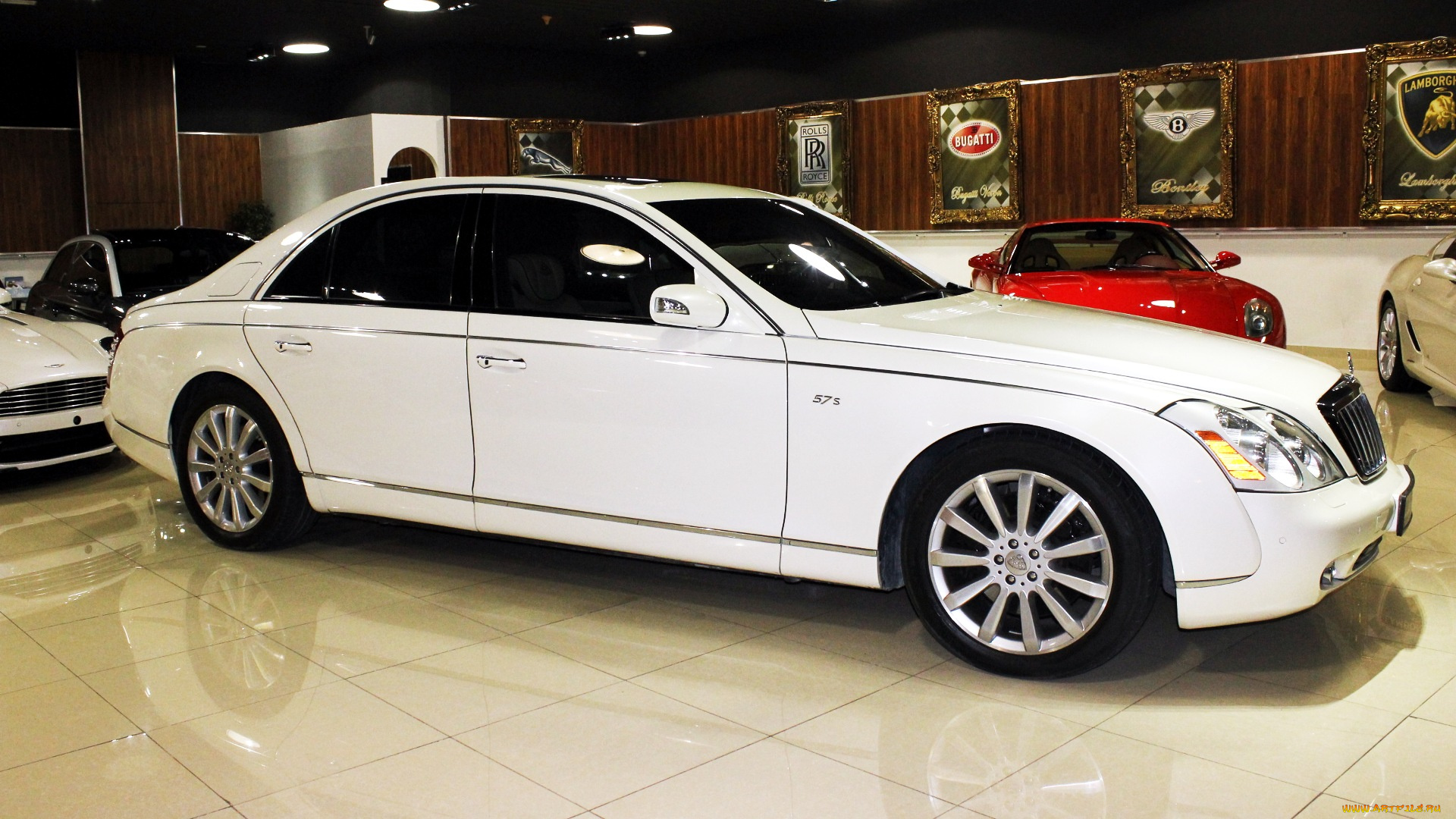 maybach, автомобили, выставки, уличные, фото, daimler, ag, германия, класс-люкс