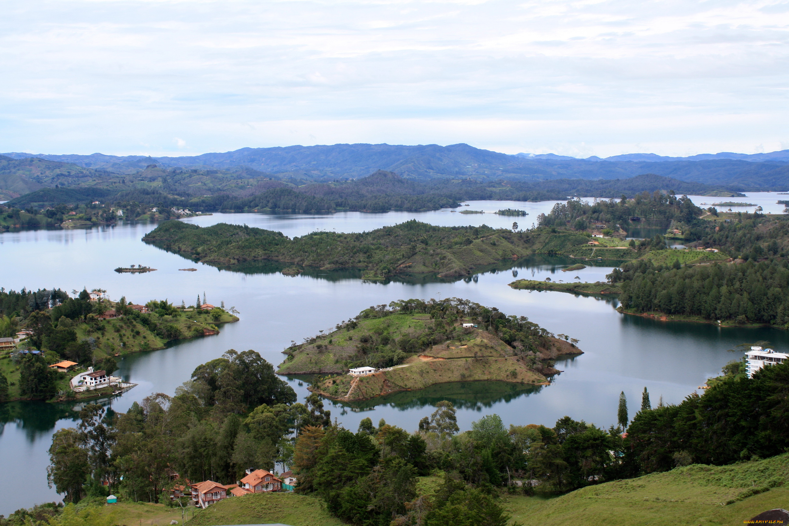 guatape, colombia, природа, реки, озера