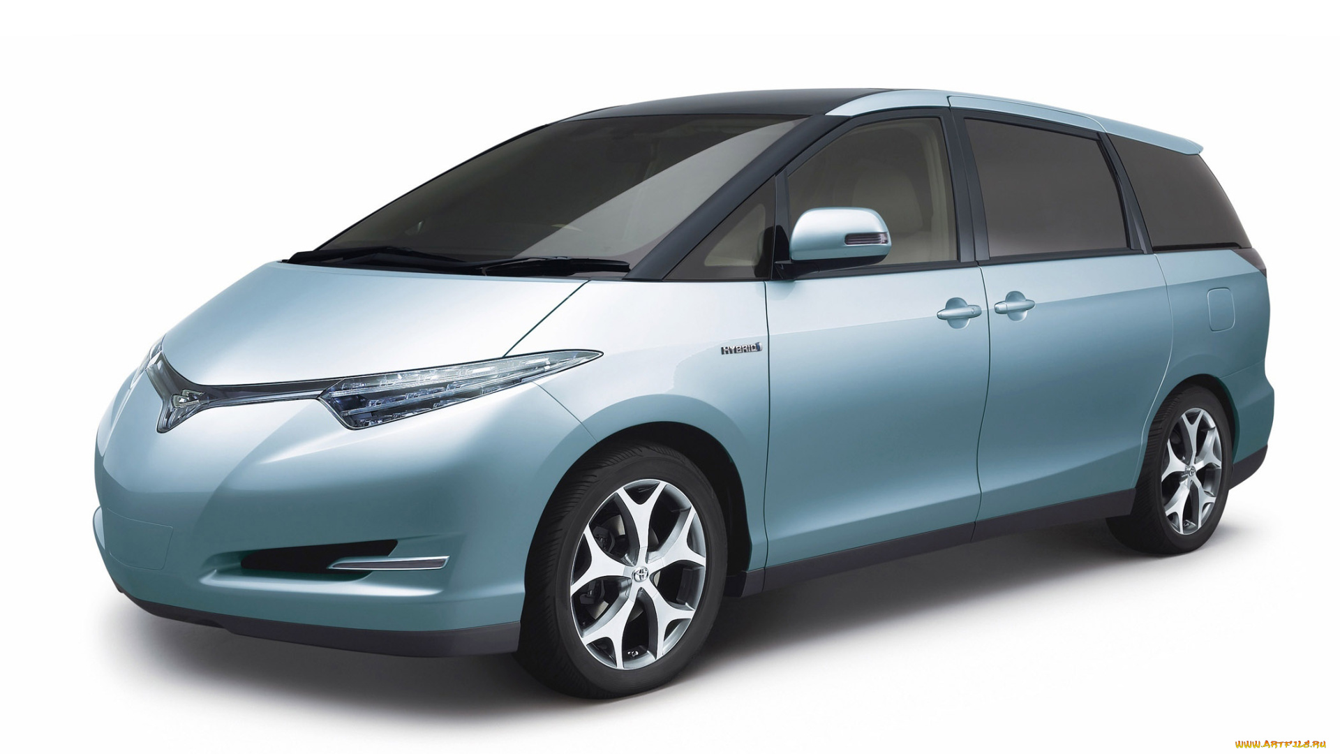 2005-toyota-estima-hybrid-concept, автомобили, toyota, hybrid