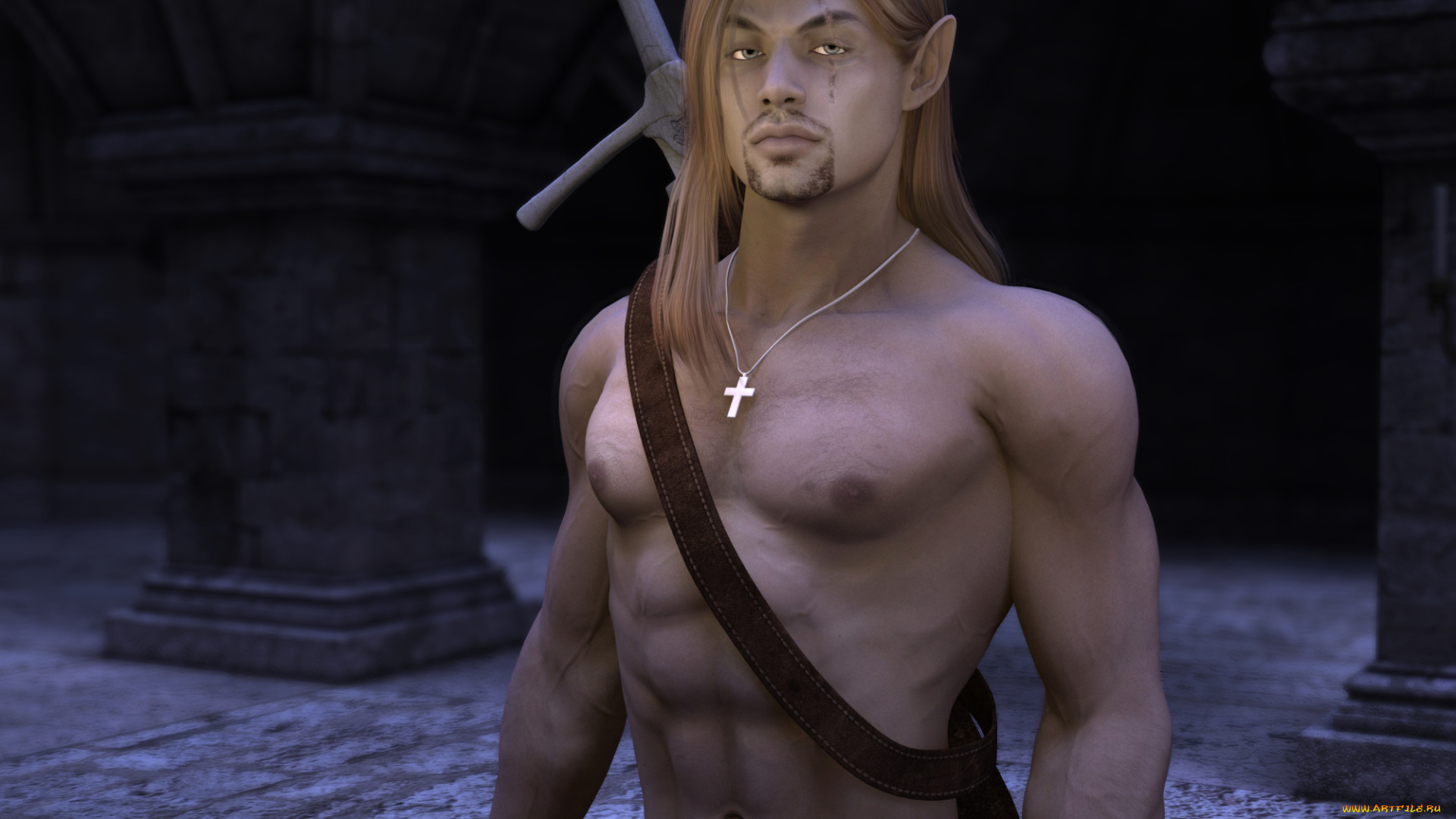 3д, графика, fantasy, , фантазия, взгляд