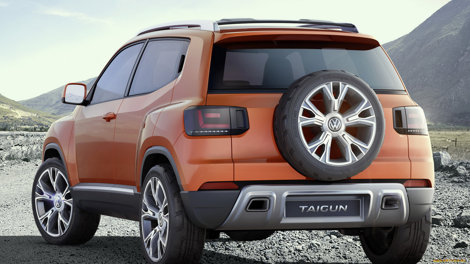 автомобили, volkswagen, 2014г, taigun, concept