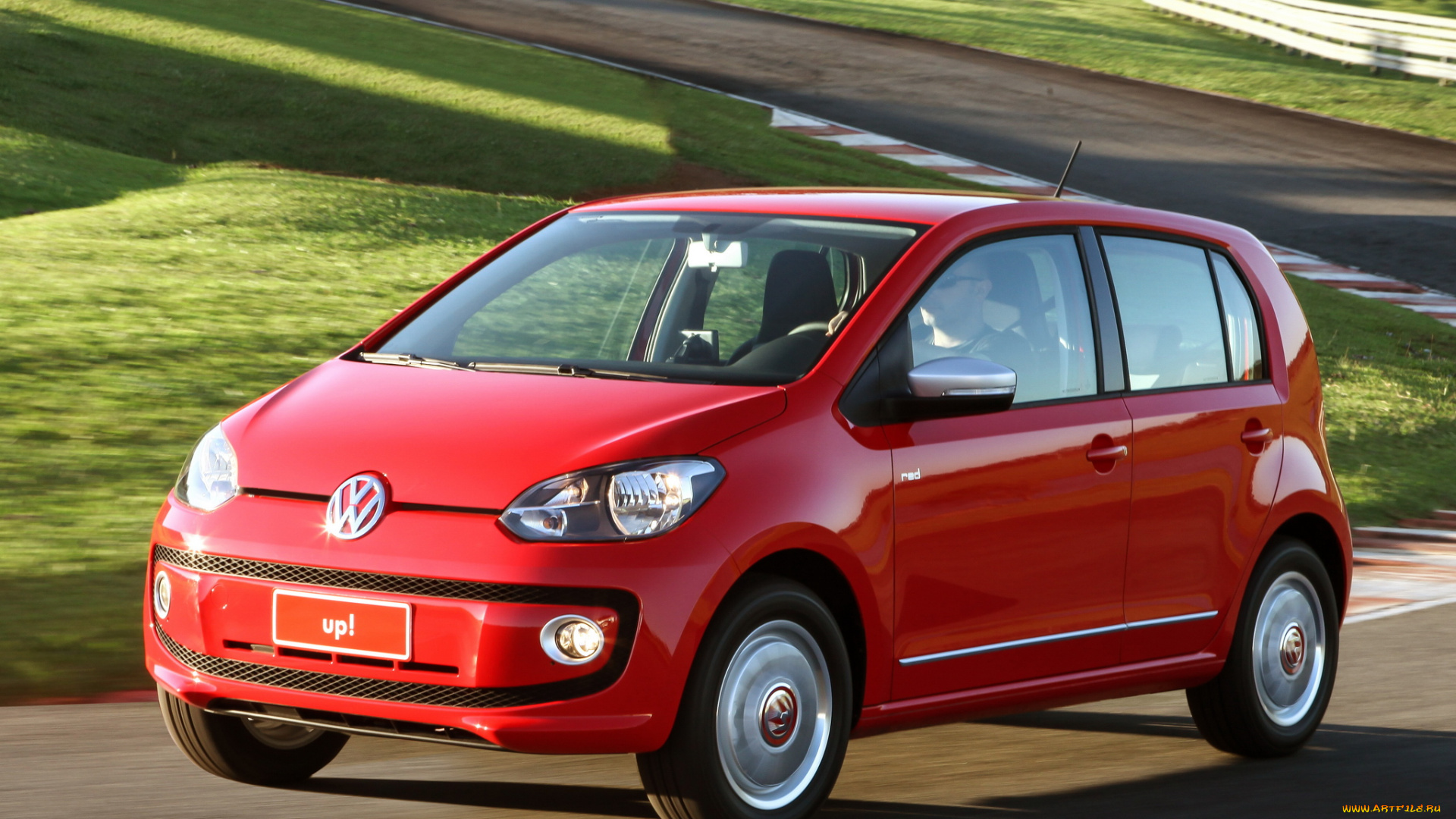 автомобили, volkswagen, up, red, br-spec, 2014, красный