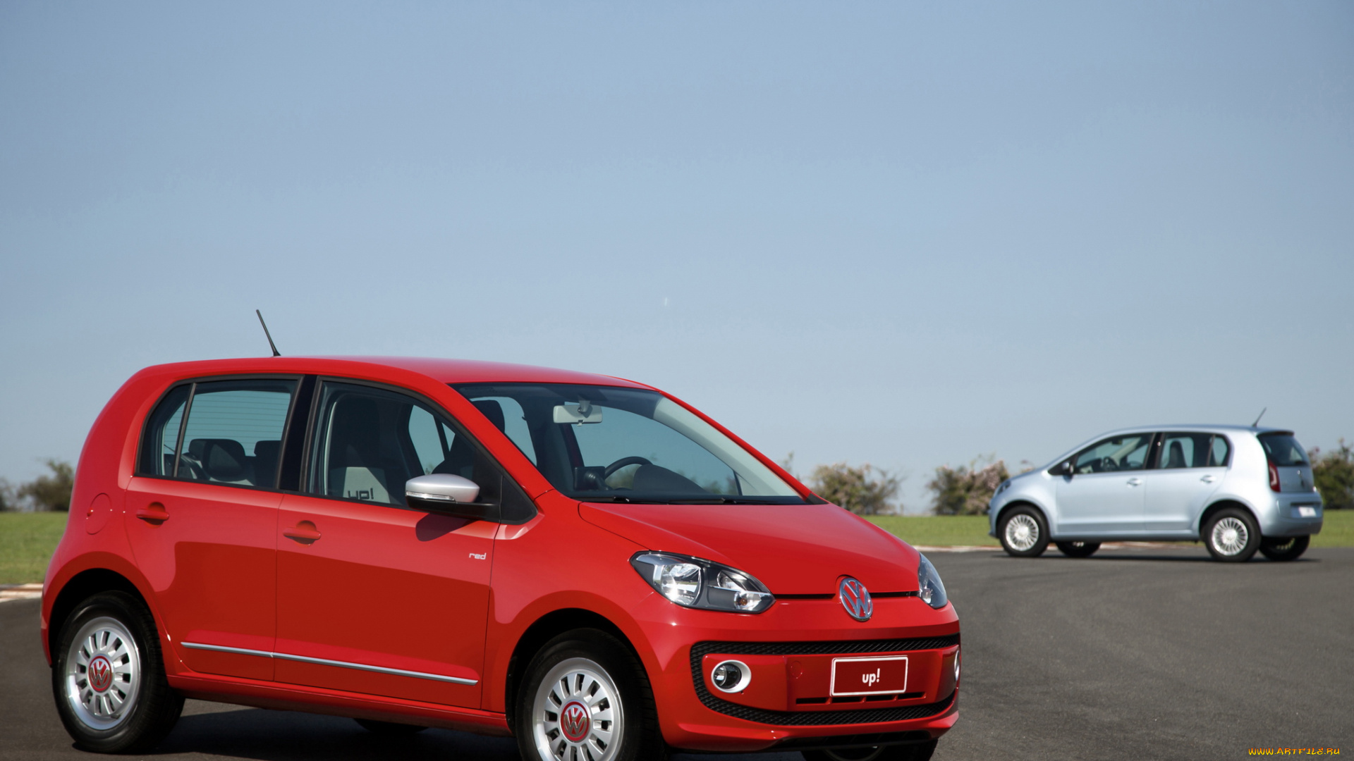 автомобили, volkswagen, up, red, br-spec, 2014, красный