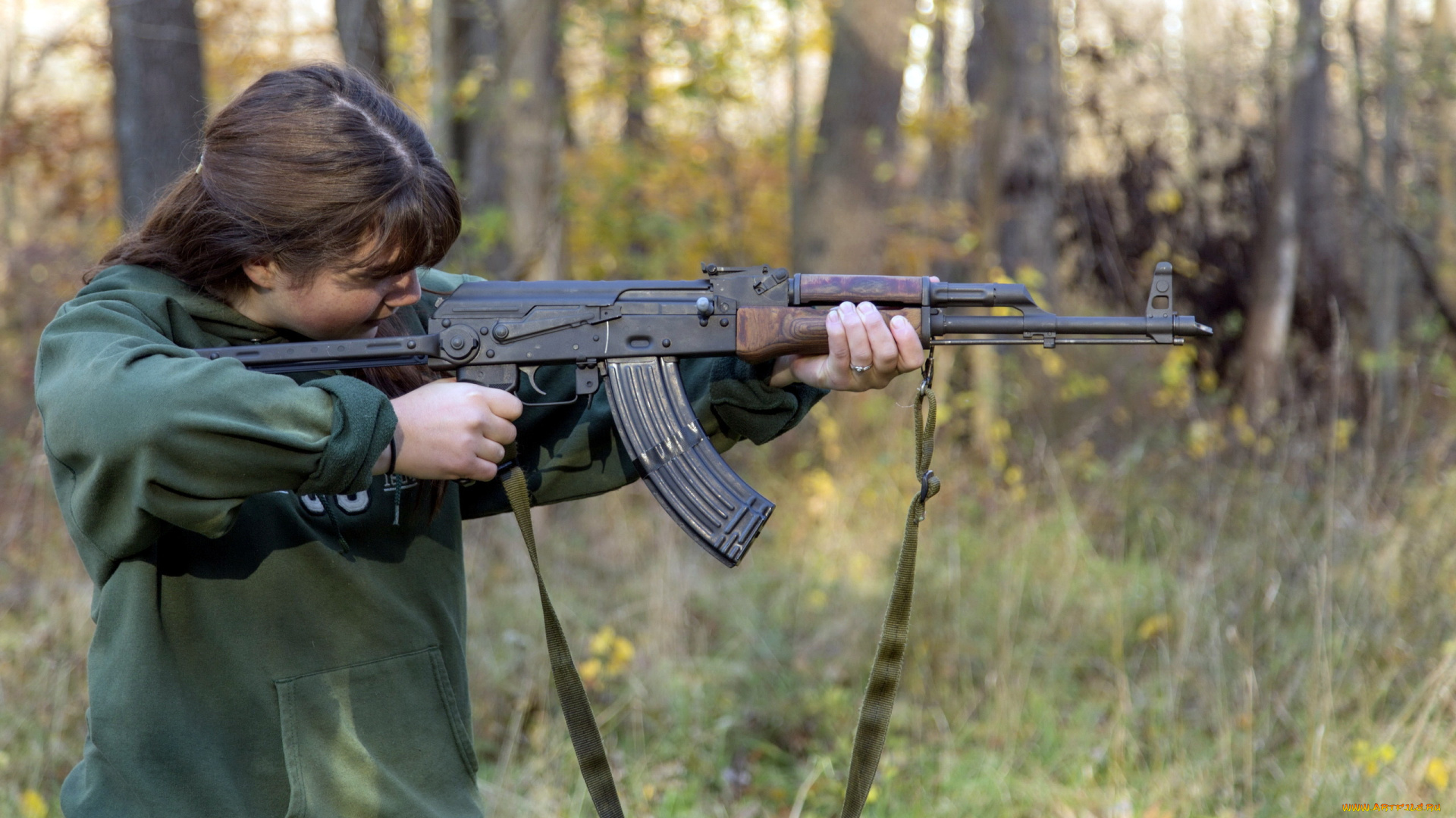 девушки, -unsort, , девушки, с, оружием, калаш