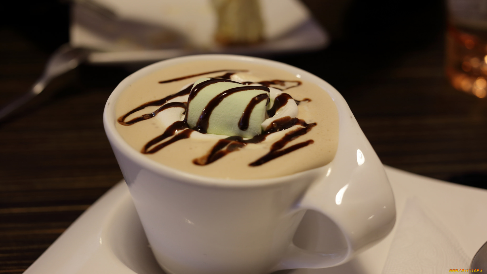 еда, кофе, , кофейные, зёрна, зефир, латте