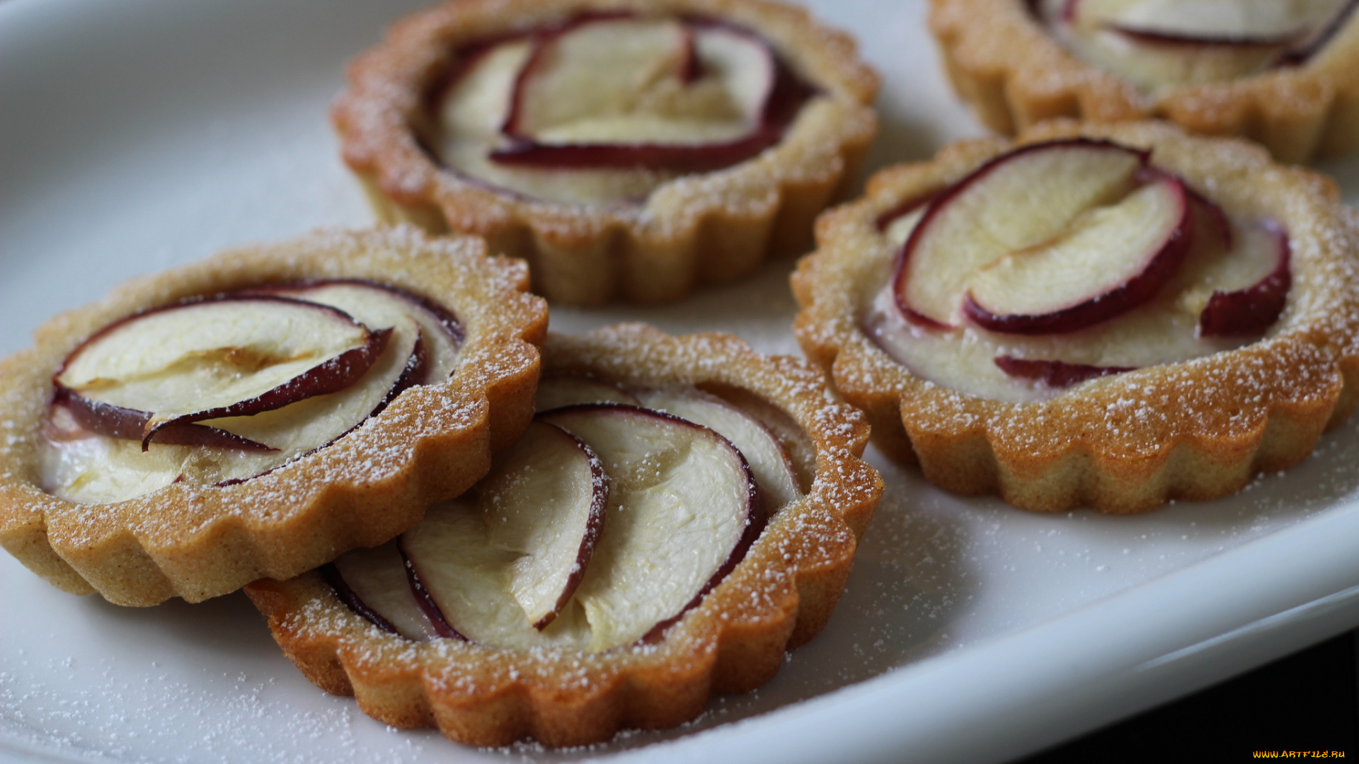 еда, пирожные, , кексы, , печенье, яблоки