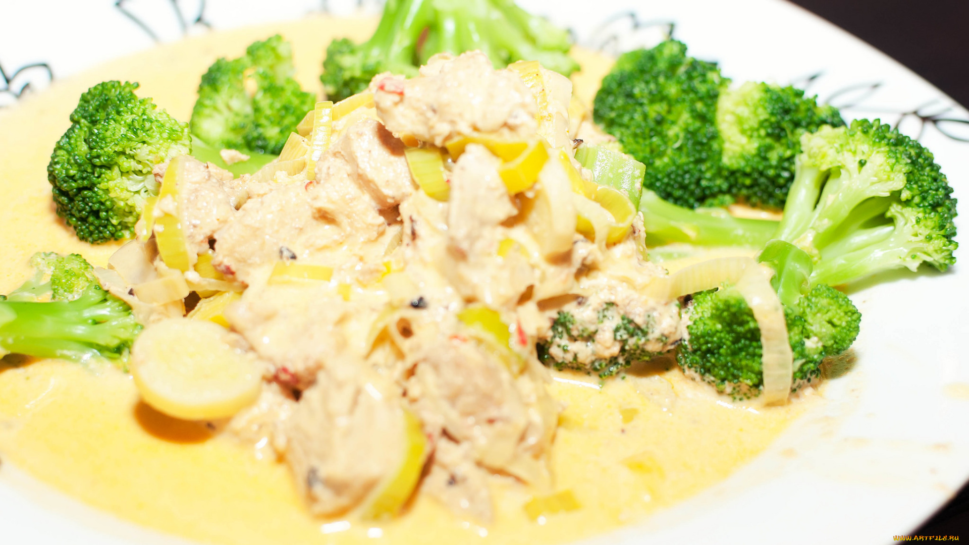 еда, вторые, блюда, карри, куриное