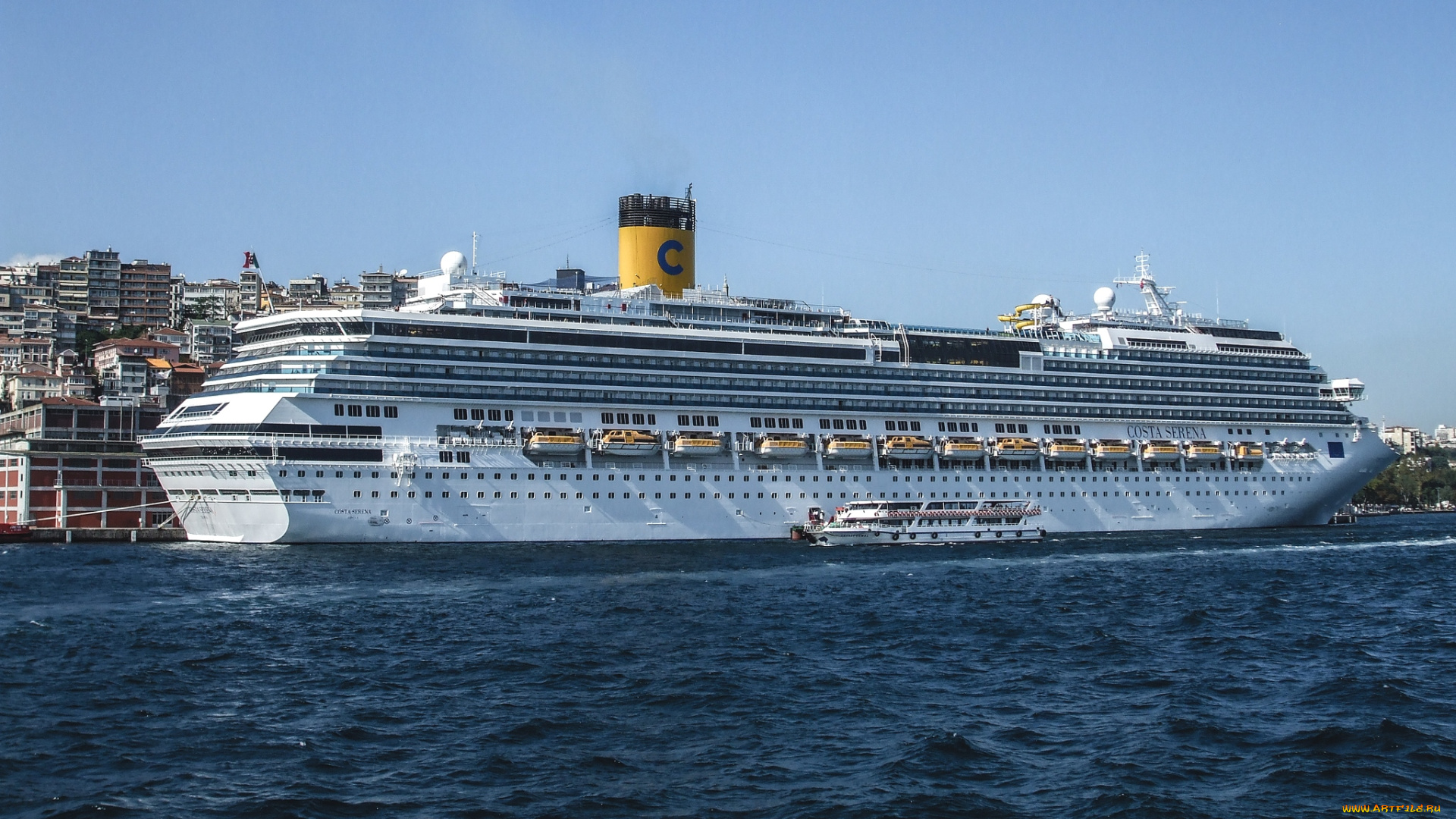 корабли, лайнеры, круиз