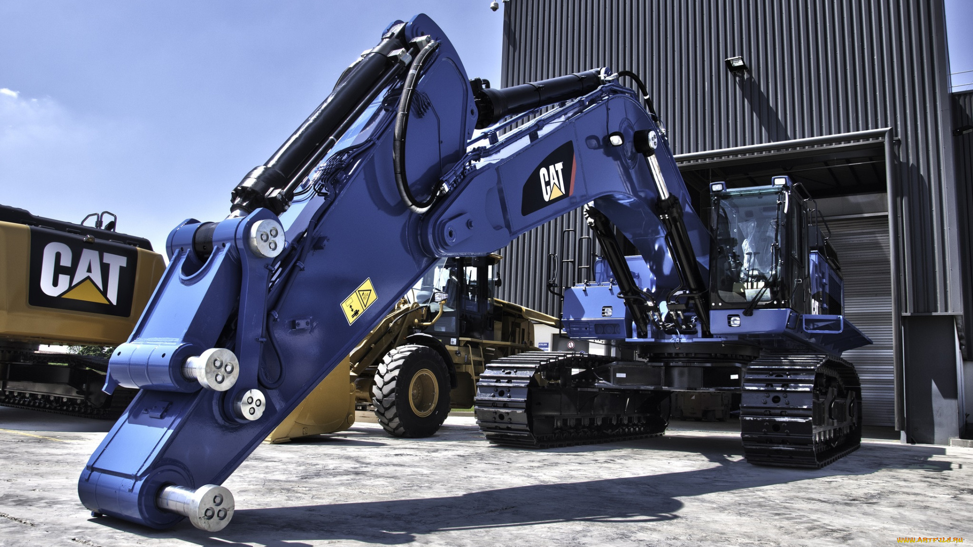 техника, экскаваторы, гусеничный, экскаватор, самоходный