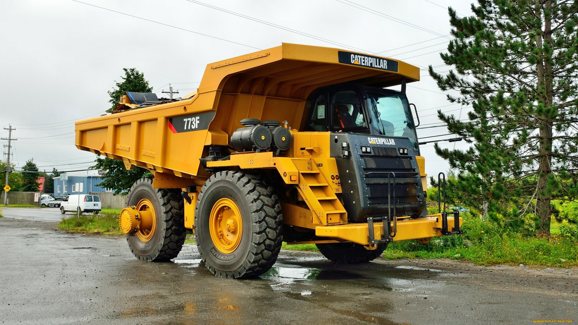 техника, строительная, техника, самосвал, тяжелый, карьерный