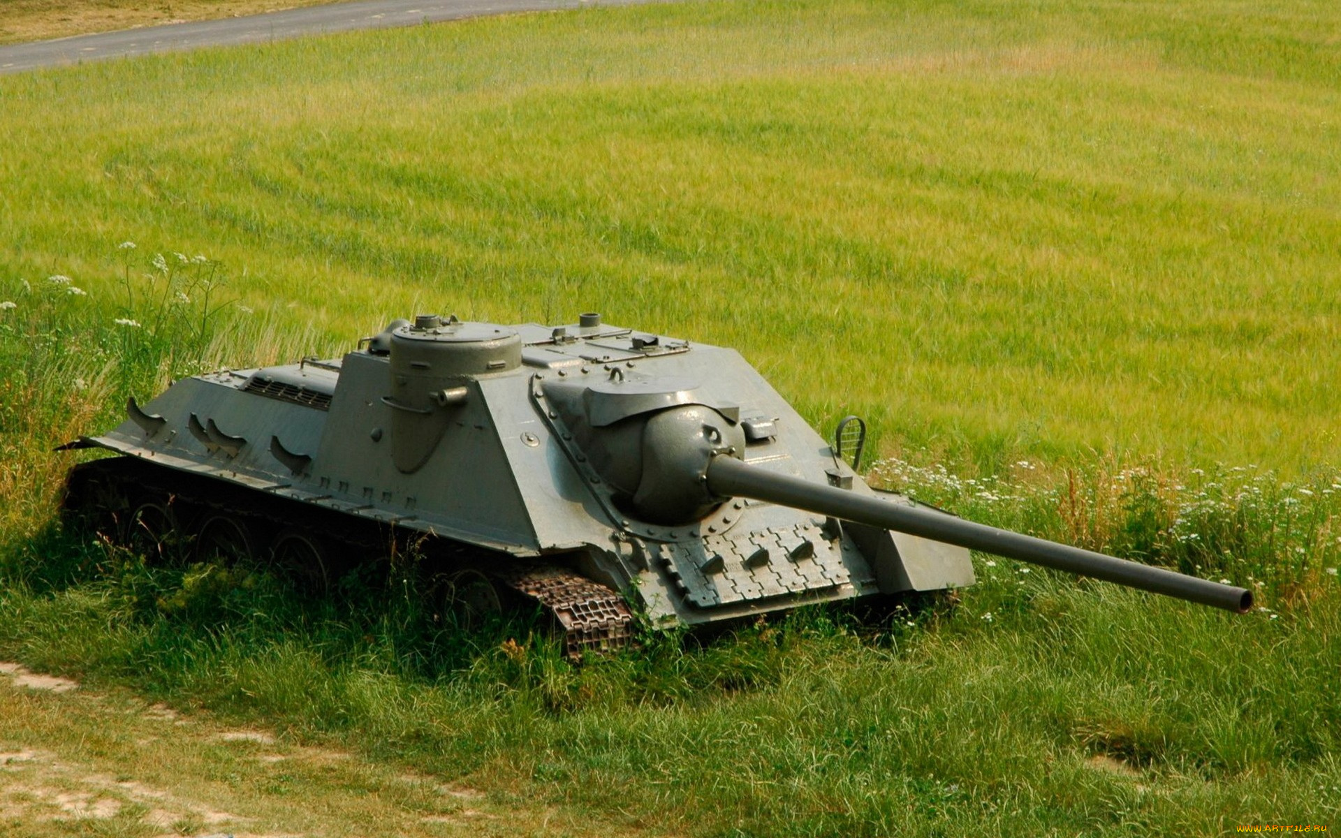 техника, военная, техника, поле