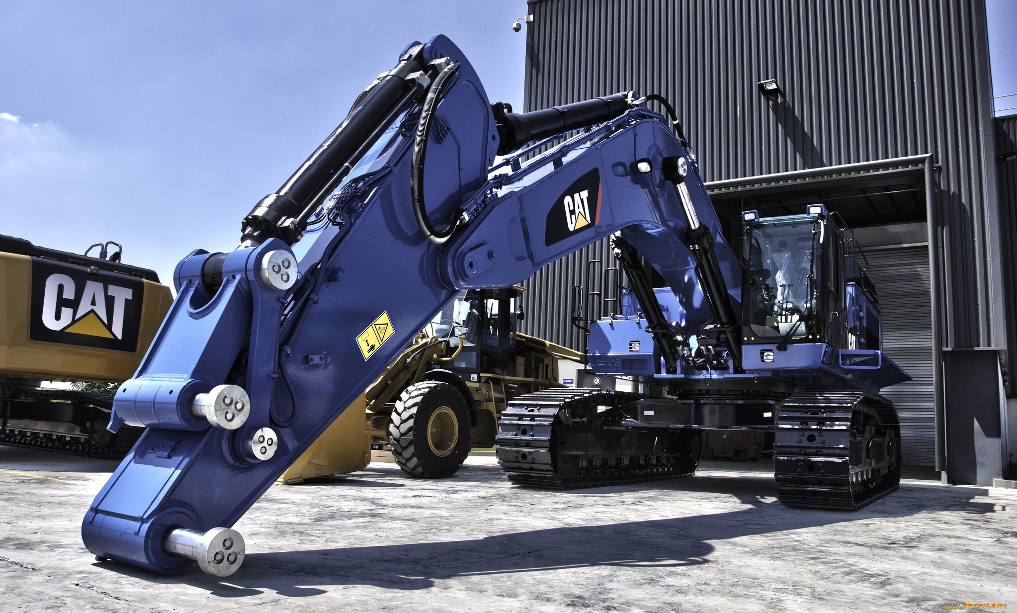 техника, экскаваторы, гусеничный, экскаватор, самоходный