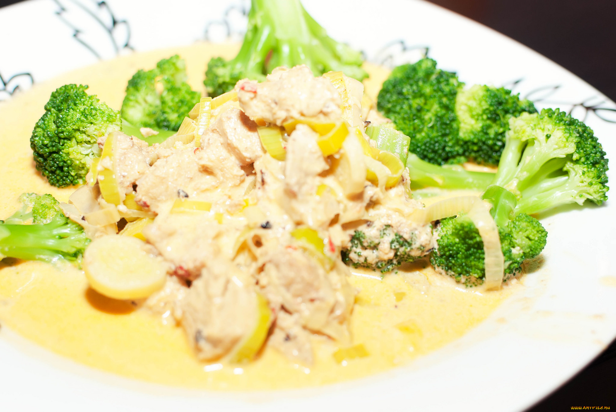 еда, вторые, блюда, карри, куриное