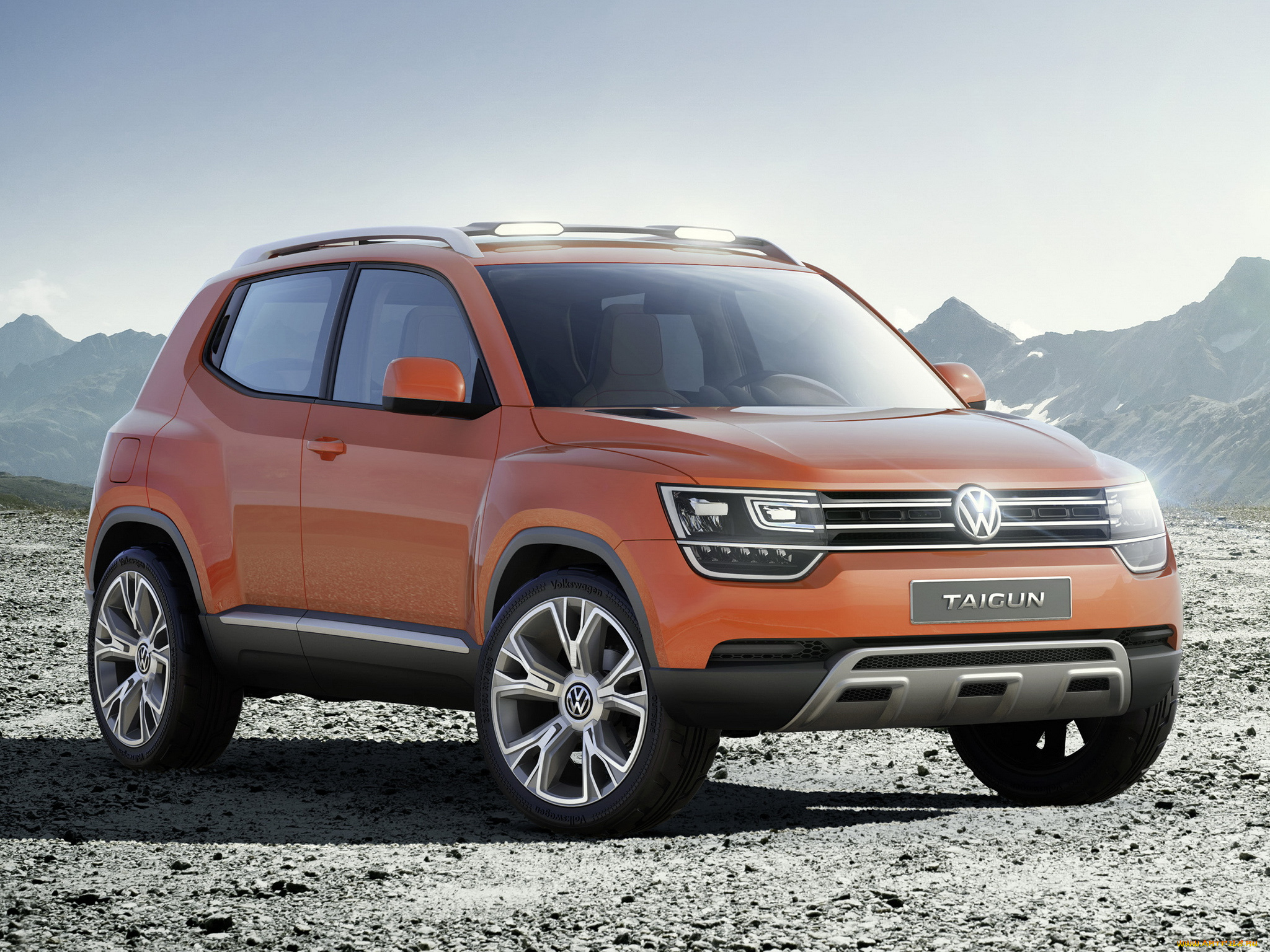 автомобили, volkswagen, 2014г, taigun, concept