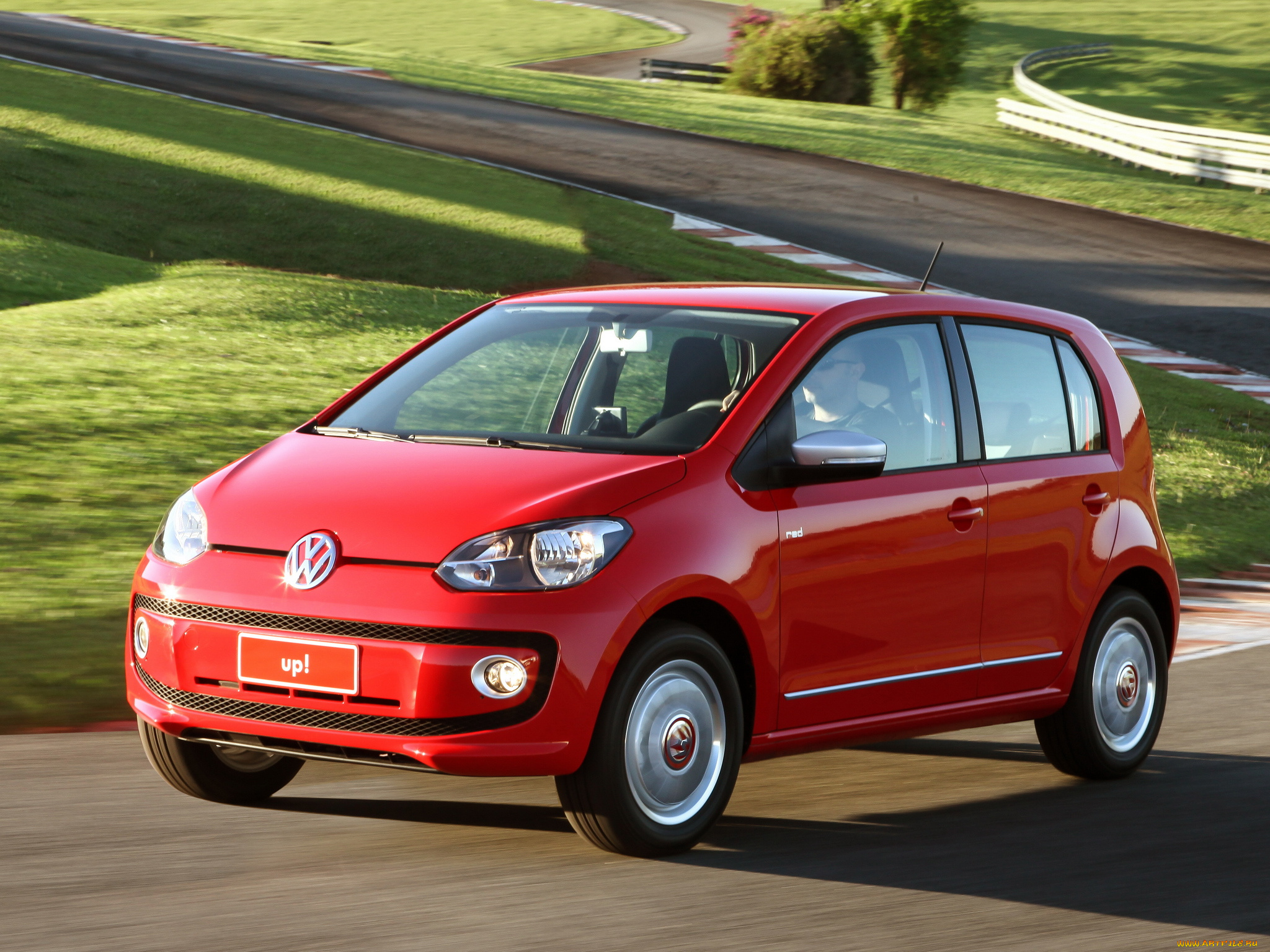 автомобили, volkswagen, up, red, br-spec, 2014, красный