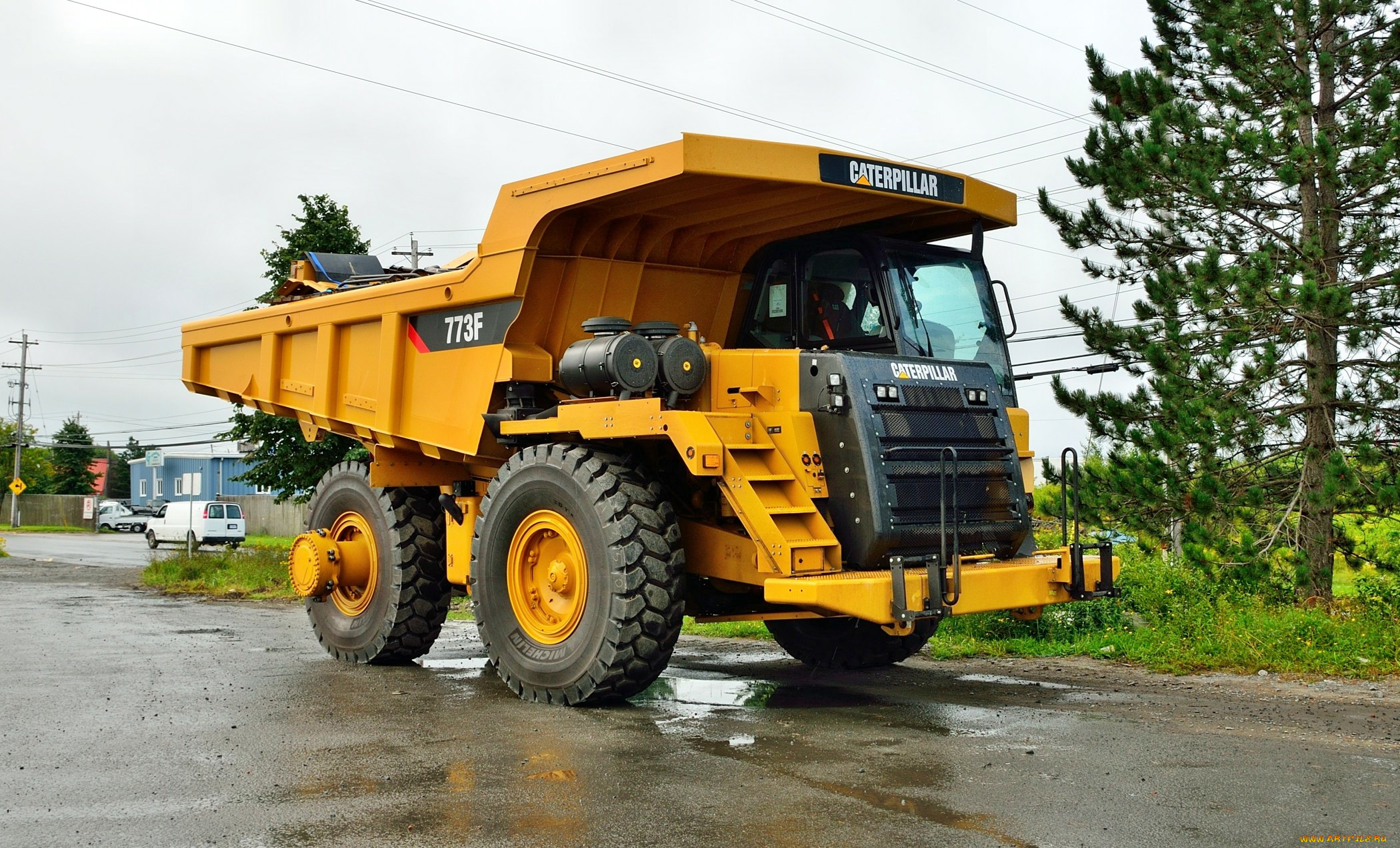техника, строительная, техника, самосвал, тяжелый, карьерный