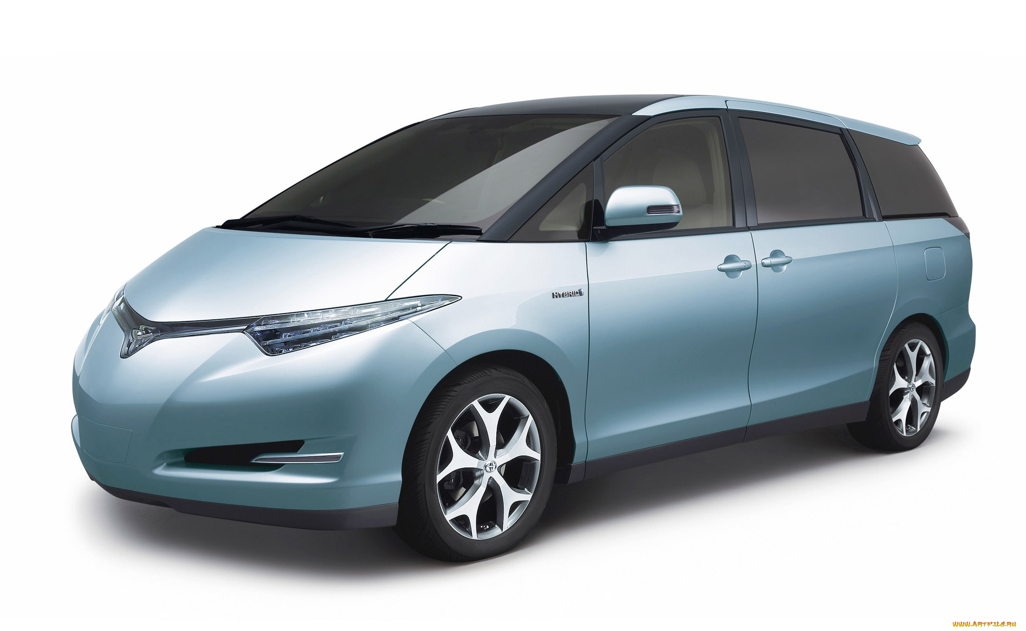 2005-toyota-estima-hybrid-concept, автомобили, toyota, hybrid