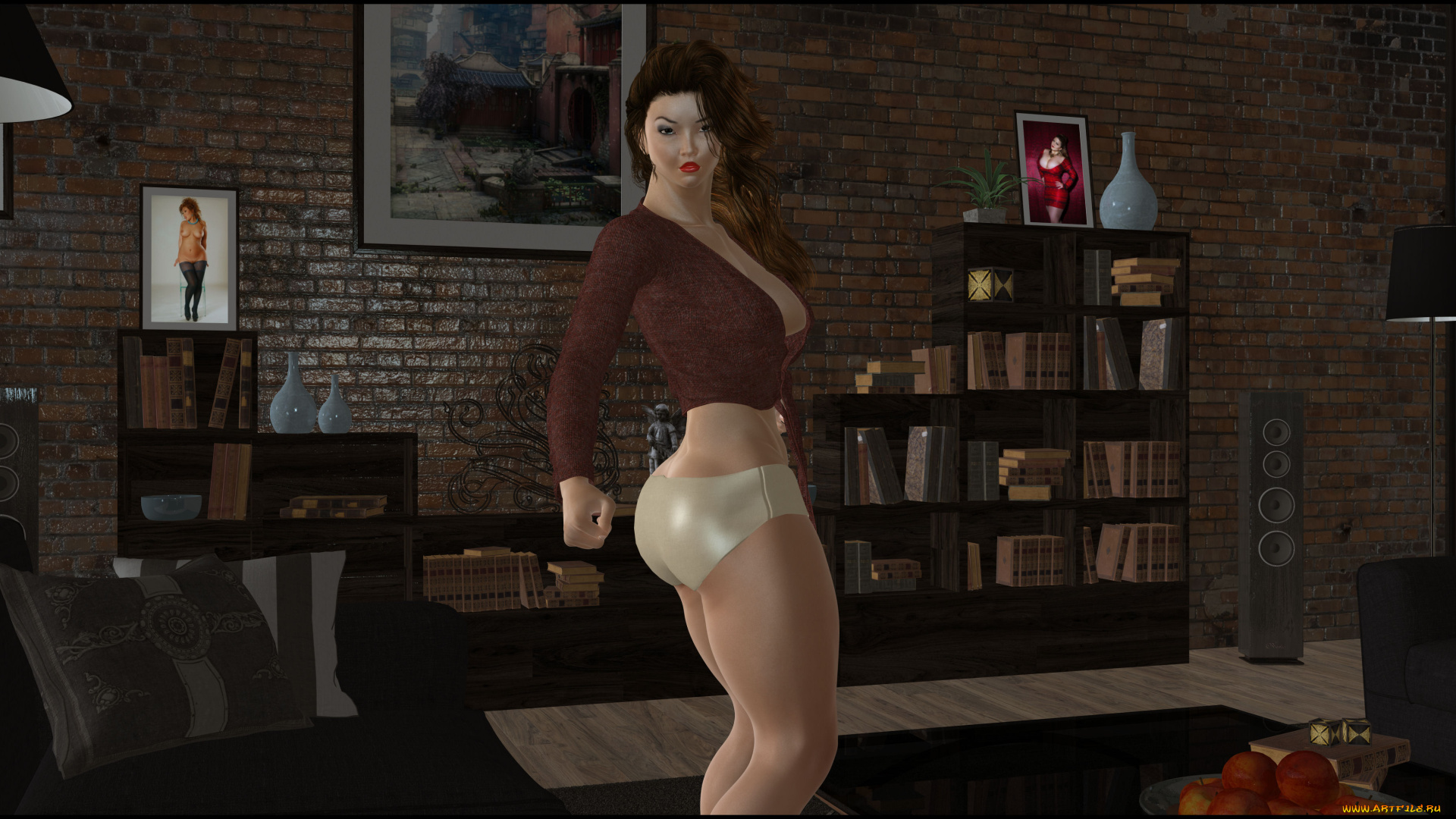 3д, графика, люди, , people, фон, взгляд, девушка