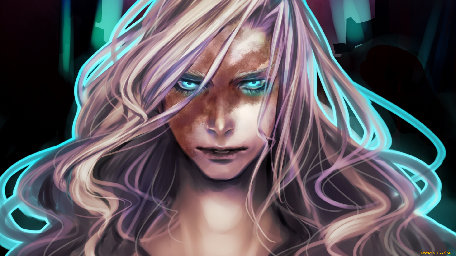 аниме, tiger, and, bunny, парень, yuri, petrov, тигр, и, кролик, арт, голубые, глаза, блондин